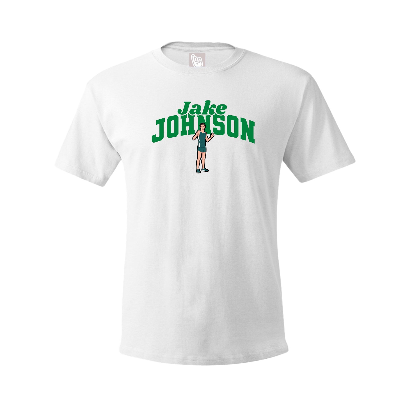 Youth Tee — Signature Arch in White