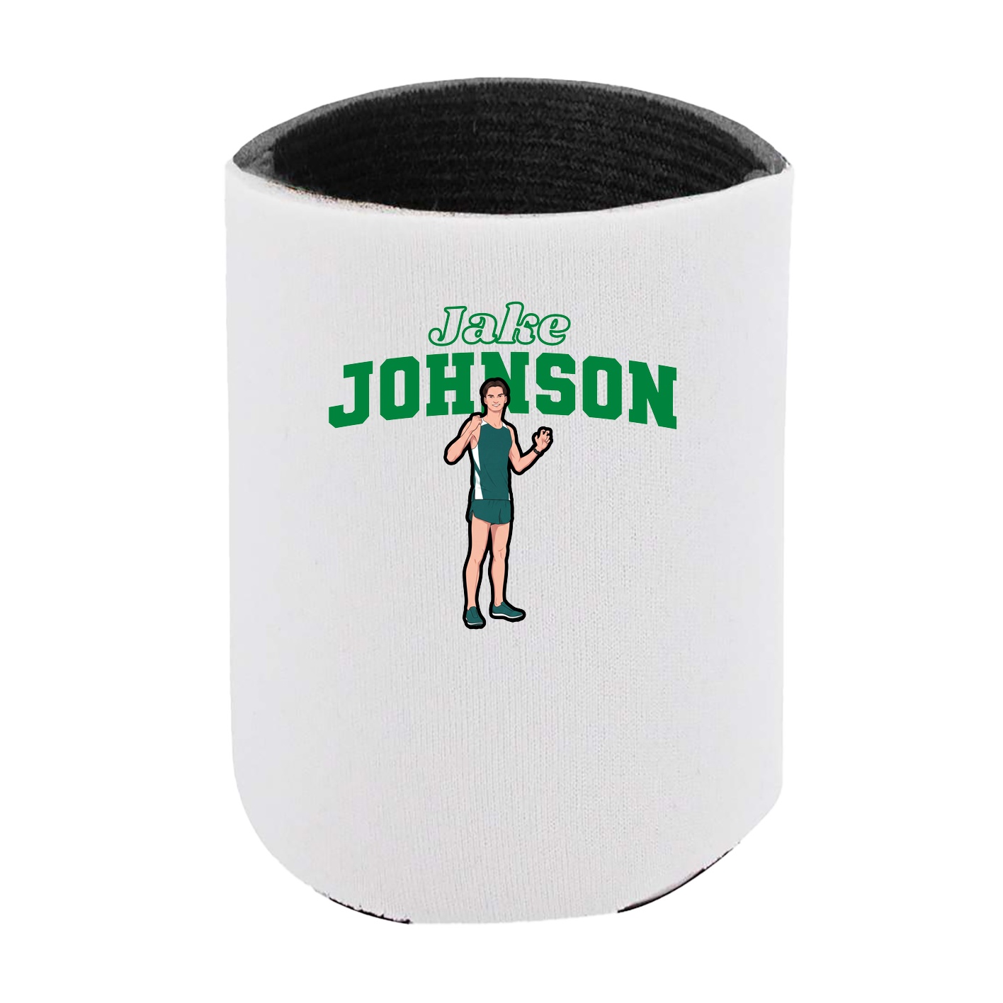 Can Holder — Name Arch in White