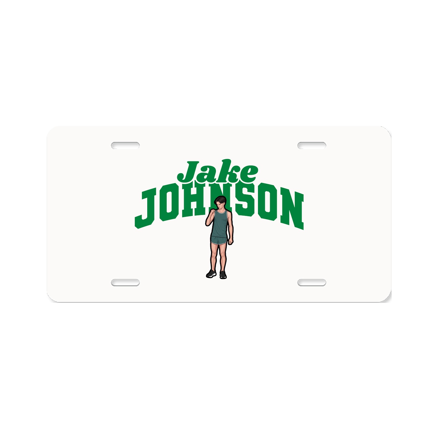 License Plate — Signature Arch in Classic