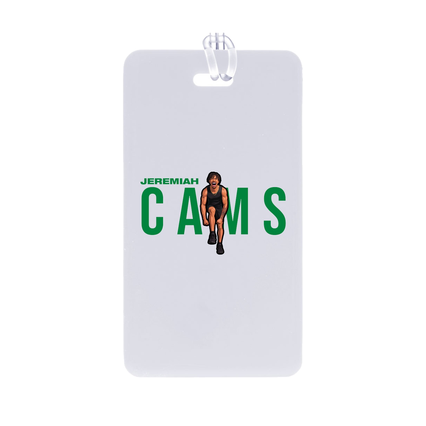 Bag Tag — Player Name in Classic