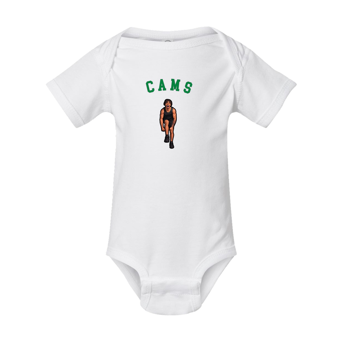 Baby Onesie — Shirsey Arch in White