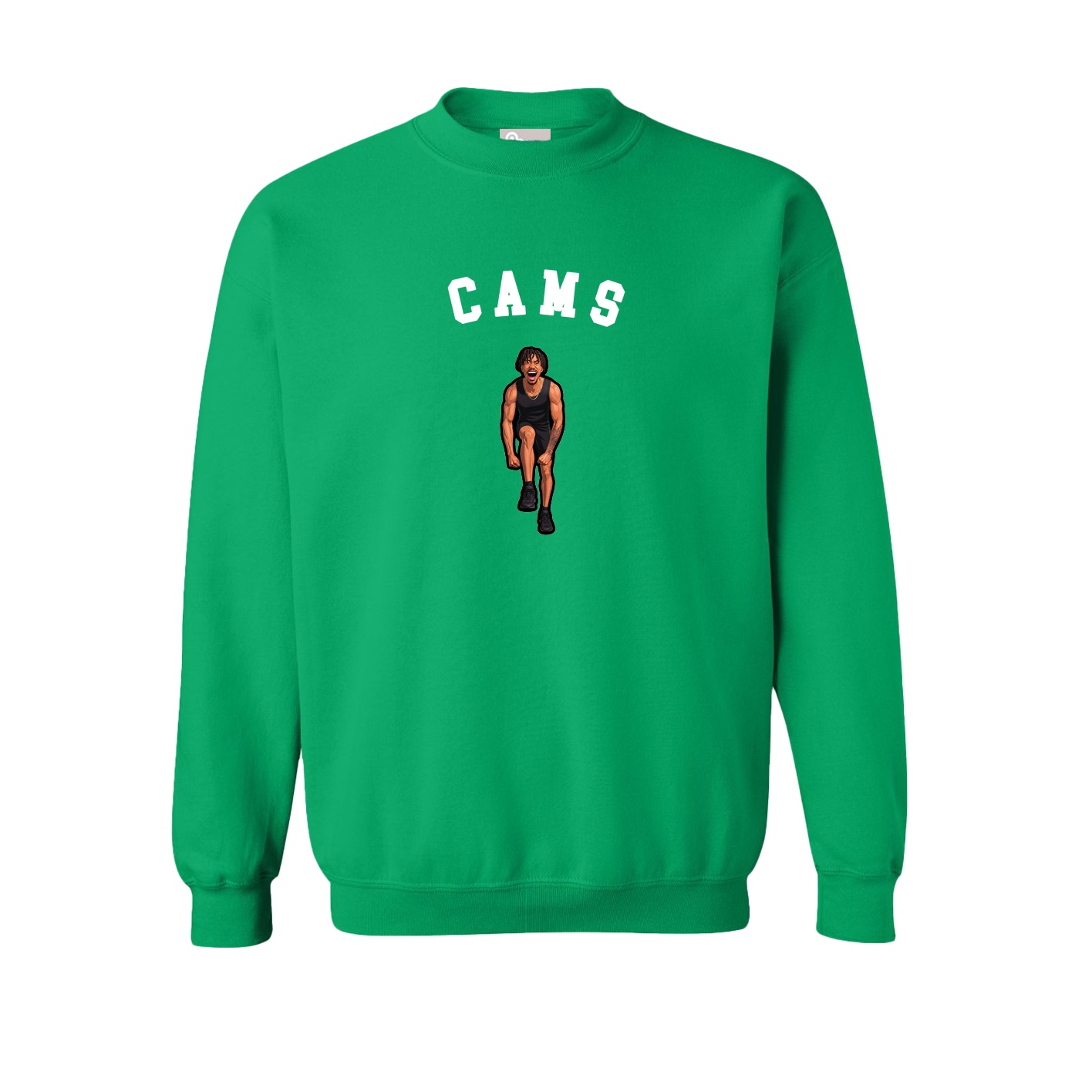 Fleece Crew — Shirsey Arch in Green