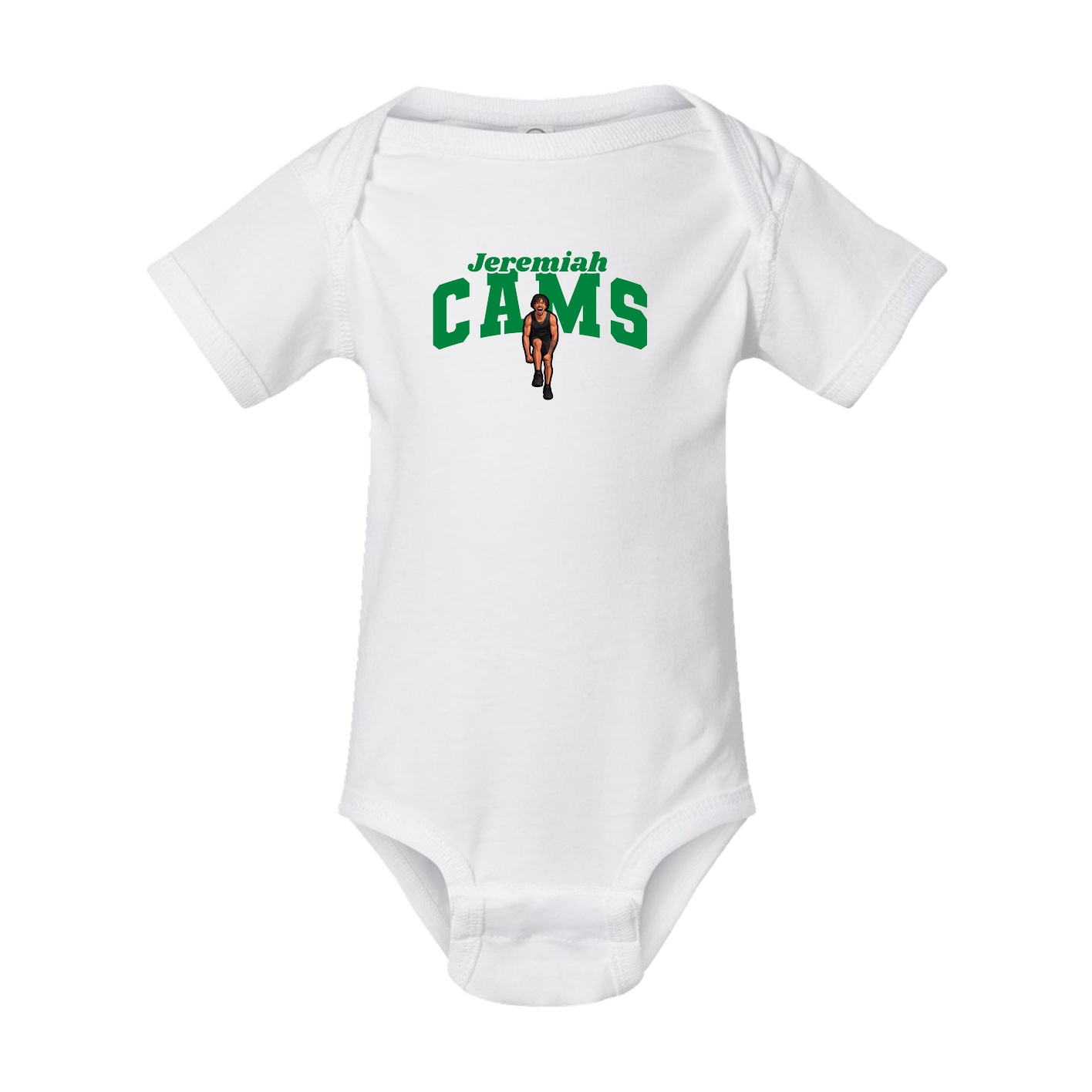 Baby Onesie — Signature Arch in White