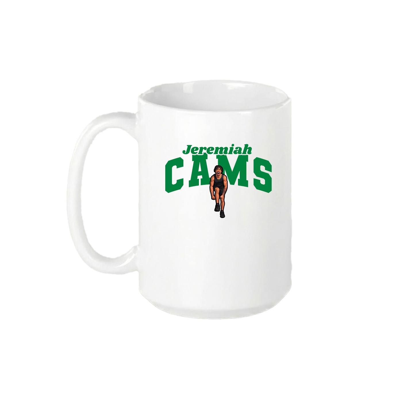 15oz Coffee Mug — Signature Arch in White