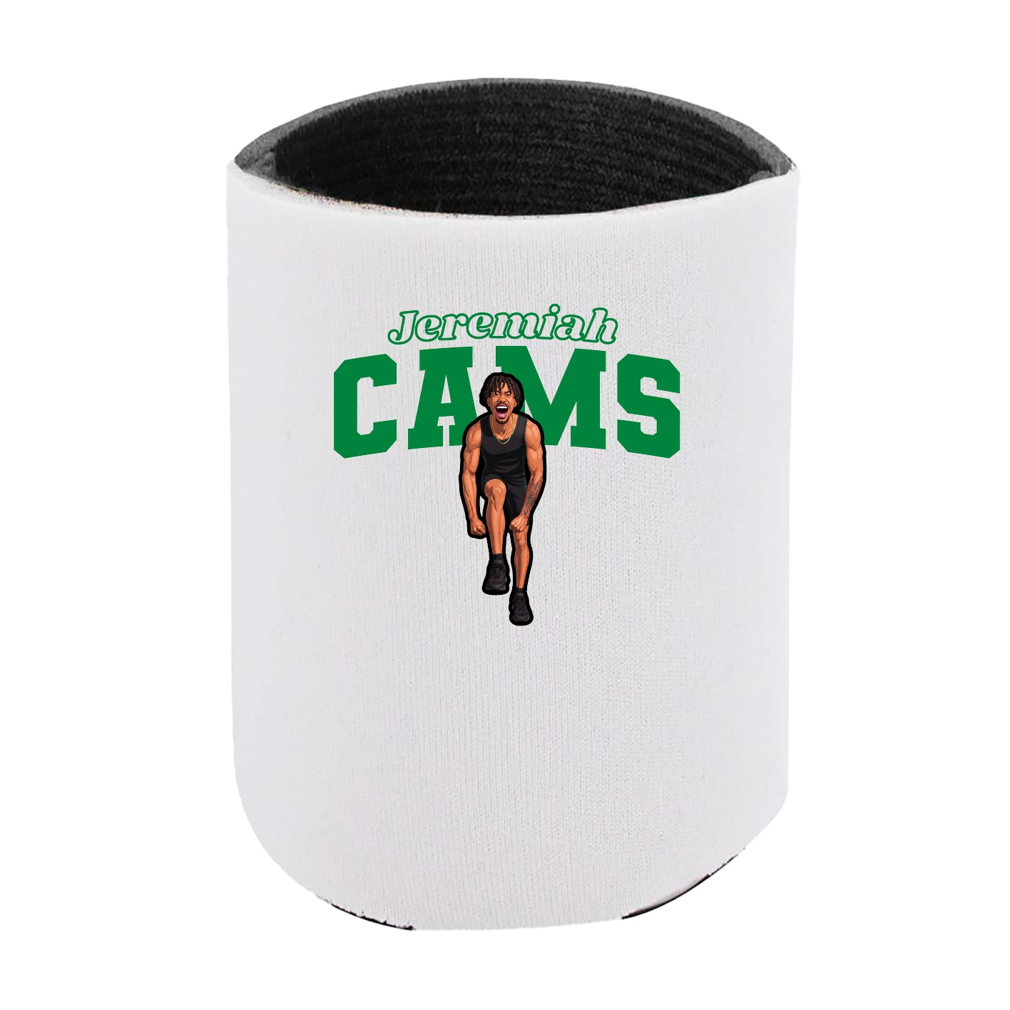 Can Holder — Name Arch in White