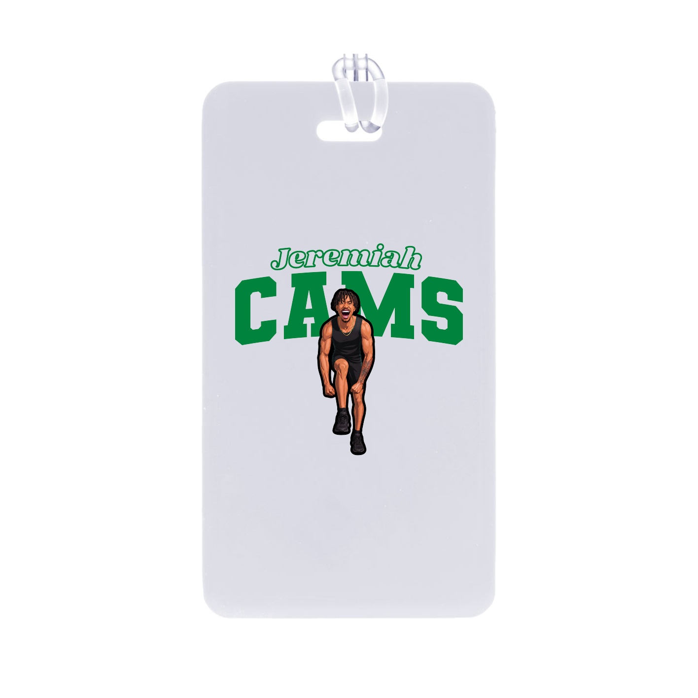 Bag Tag — Name Arch in Classic
