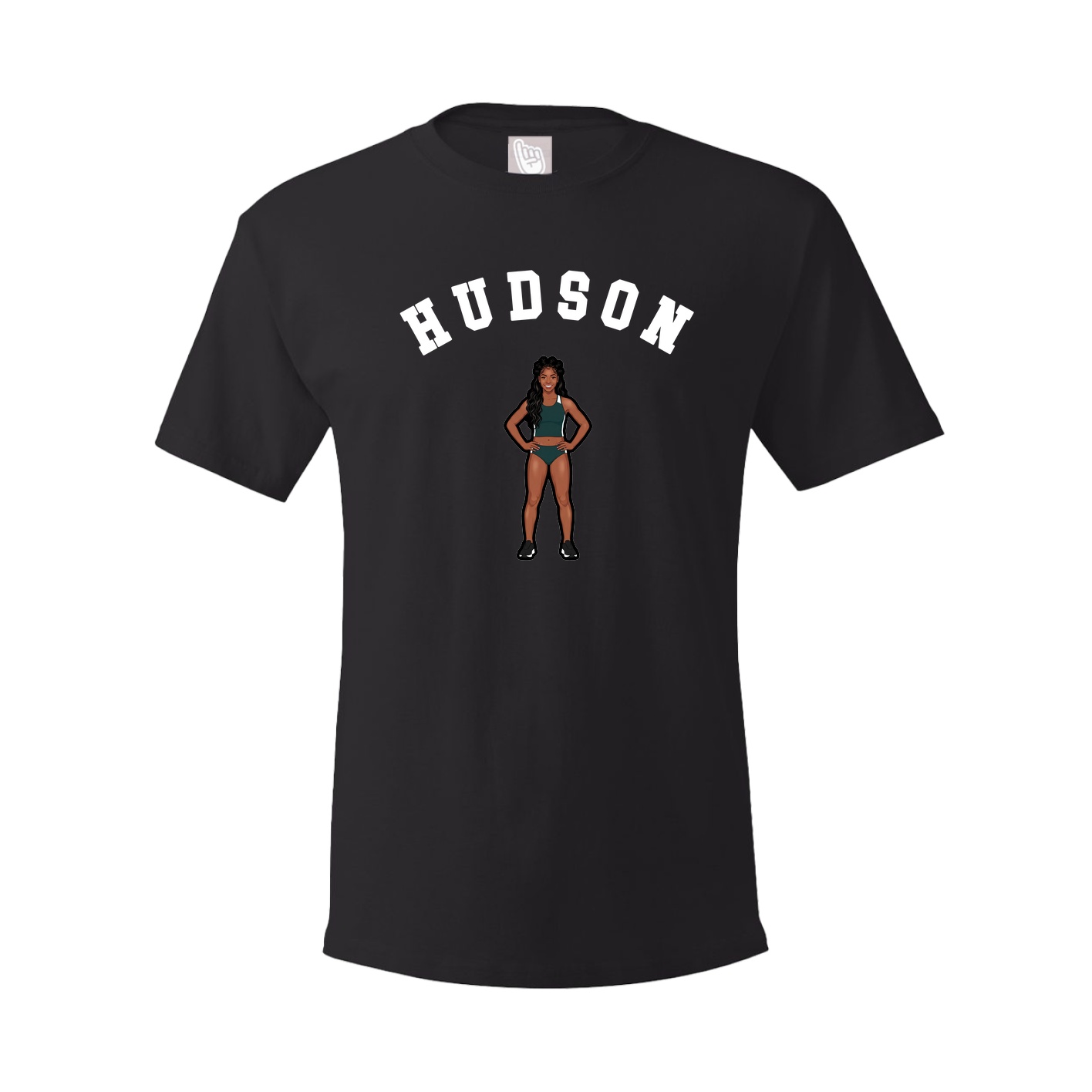 Youth Tee — Shirsey Arch in Black