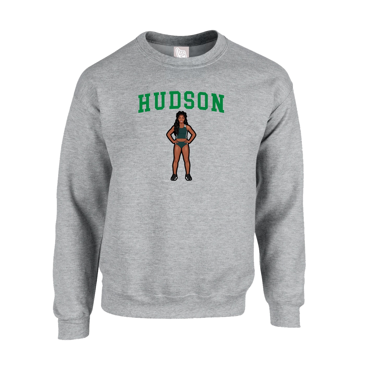 Fleece Crew — Shirsey in Grey