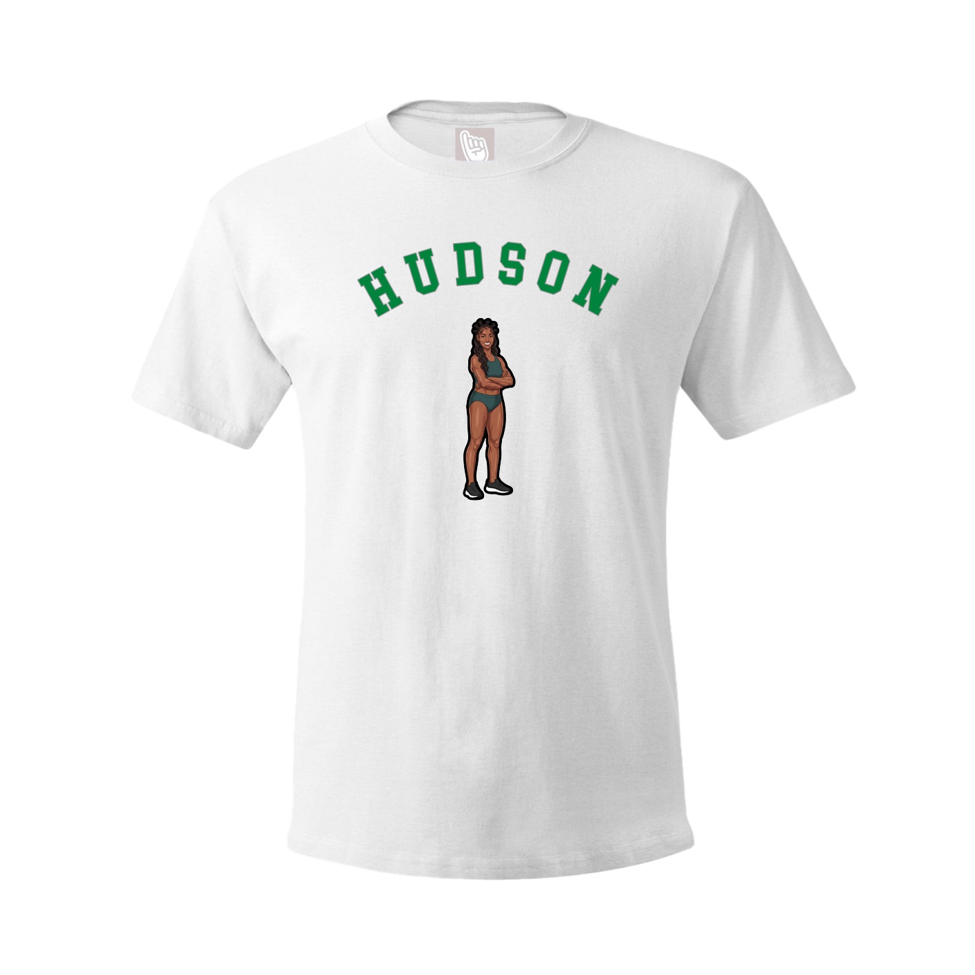 Youth Tee — Shirsey Arch in White