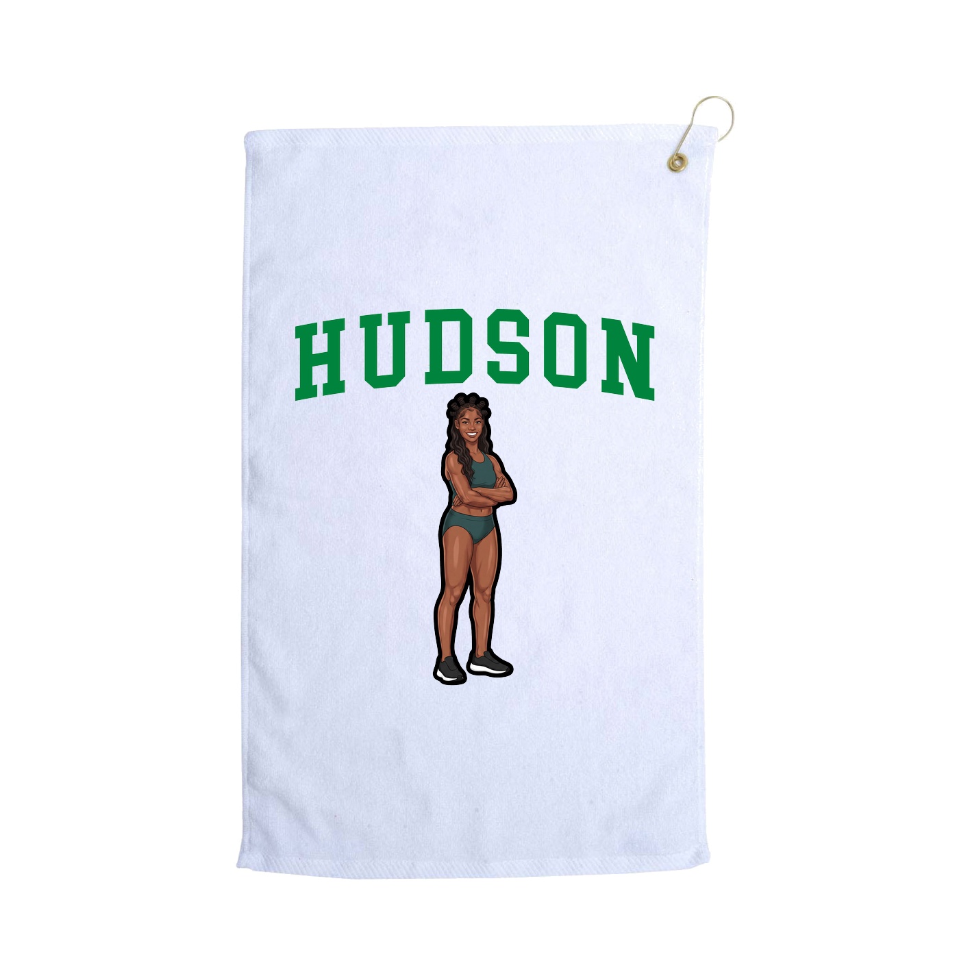 Golf Towel — Shirsey in White
