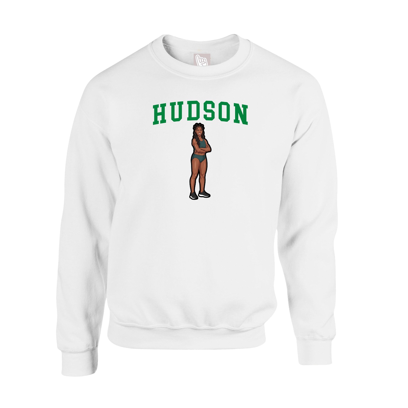 Fleece Crew — Shirsey in White