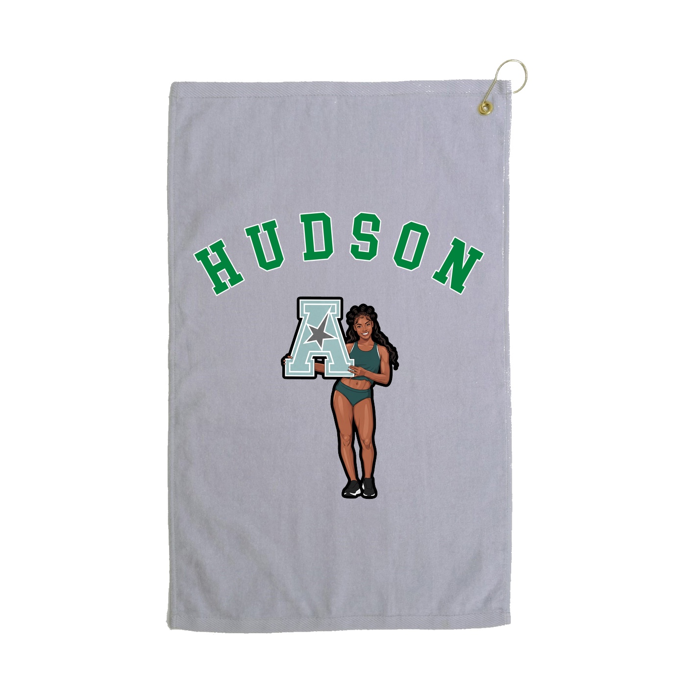 Golf Towel — Shirsey Arch in Grey