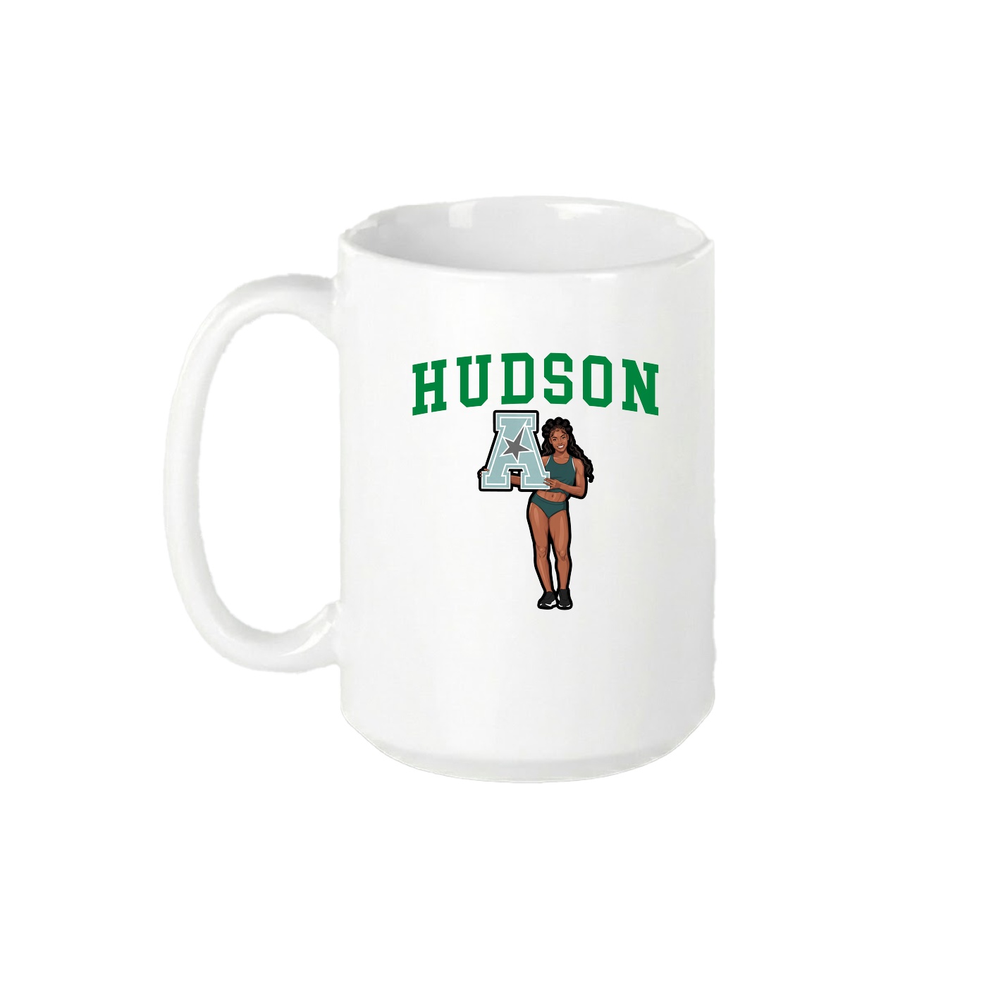 15oz Coffee Mug — Shirsey in White