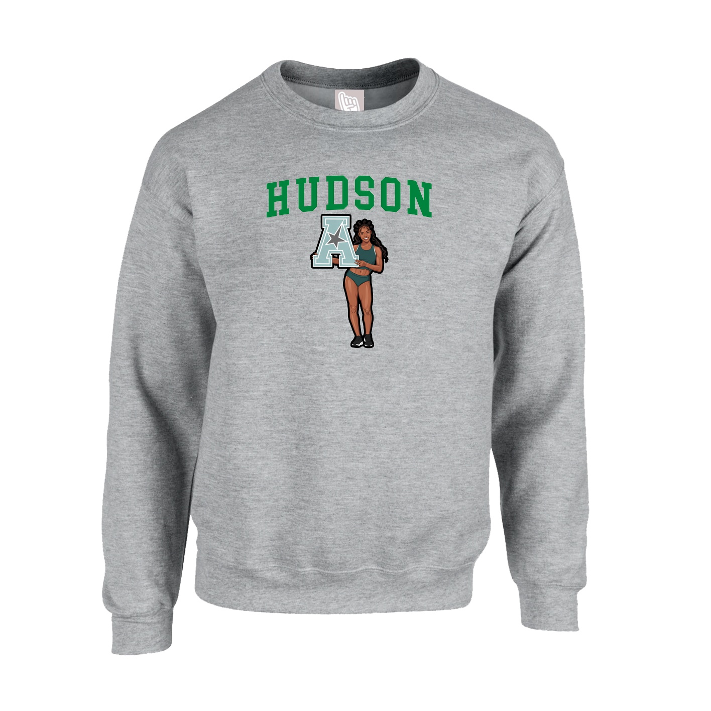 Fleece Crew — Shirsey in Grey