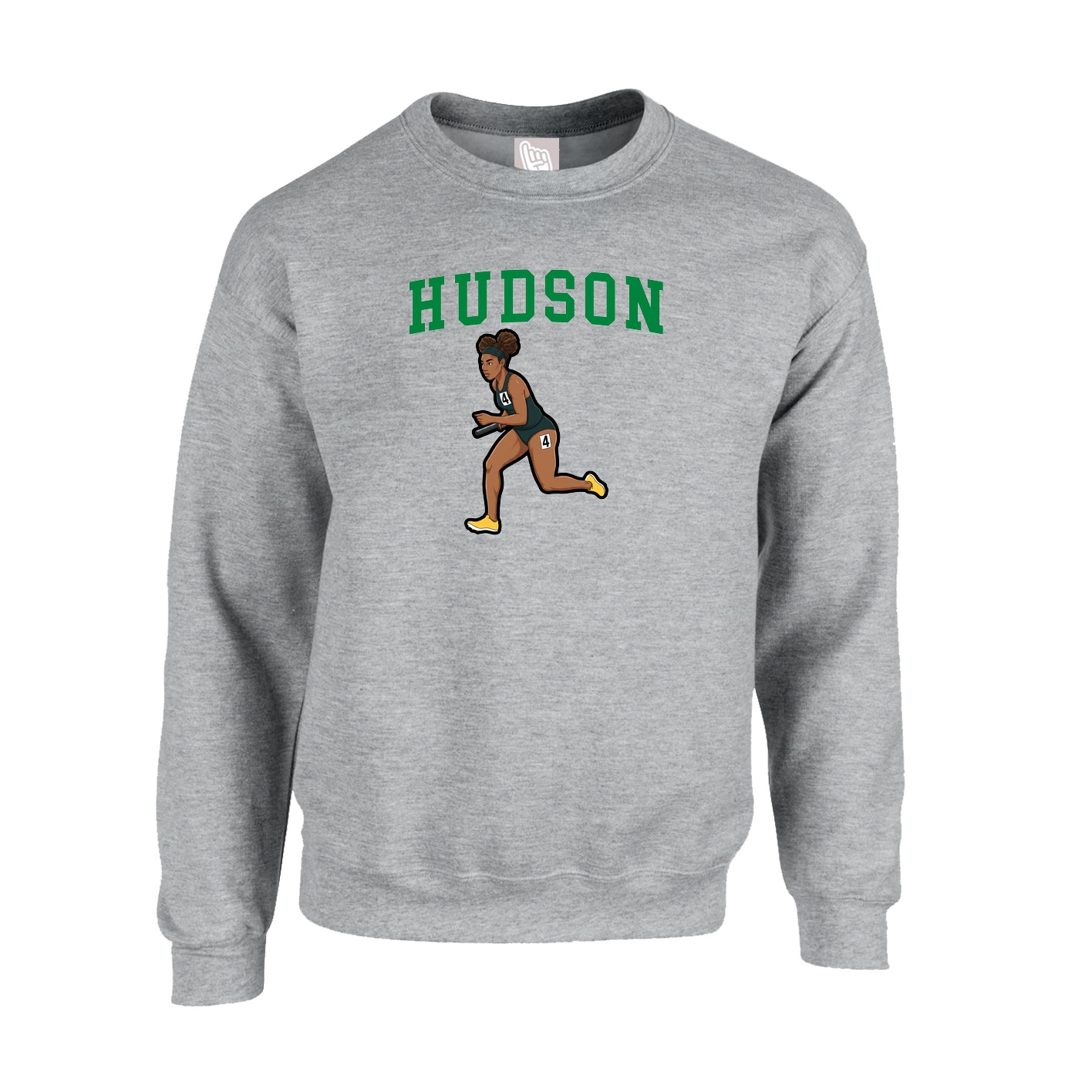 Fleece Crew — Shirsey in Grey