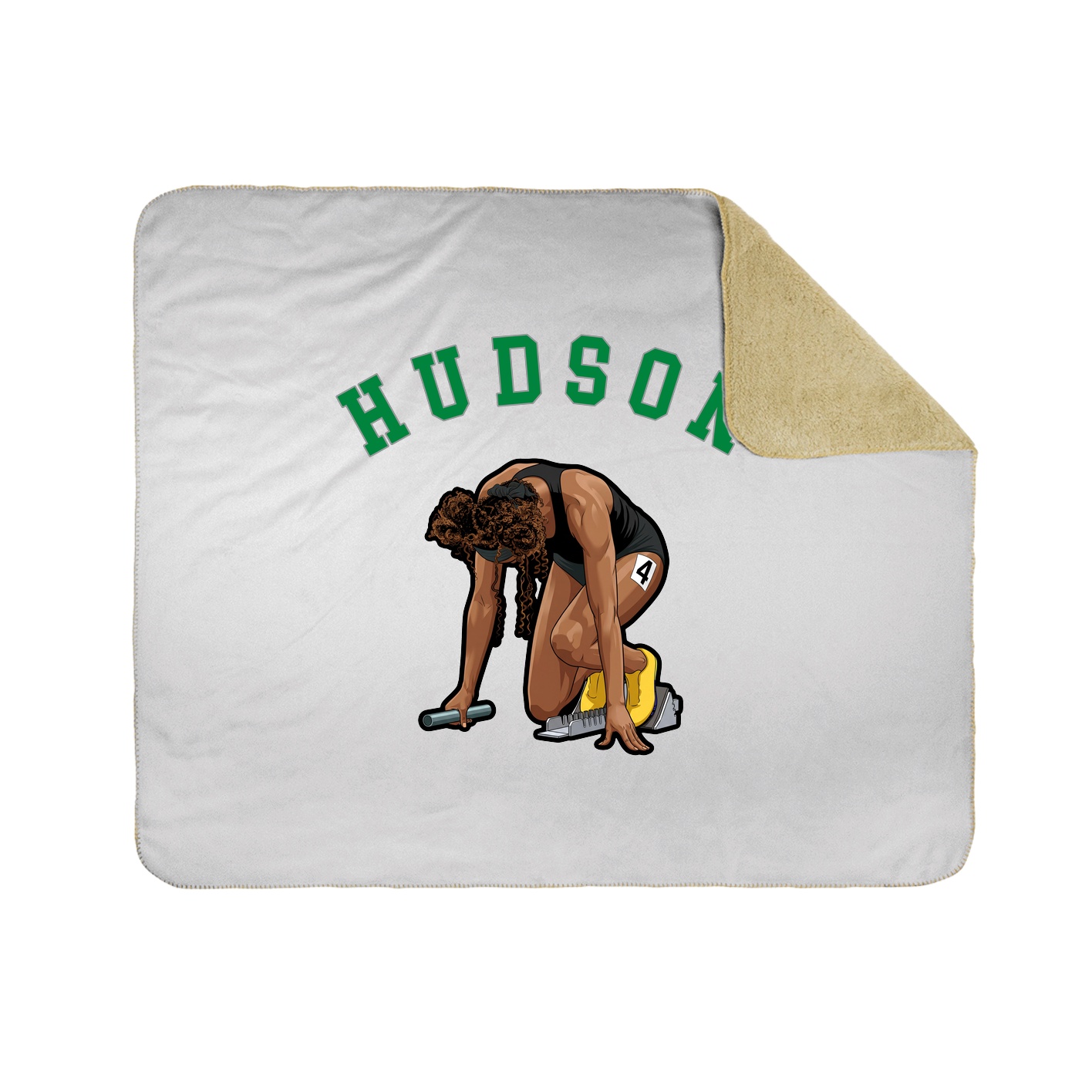 Throw Blanket — Shirsey Arch in White