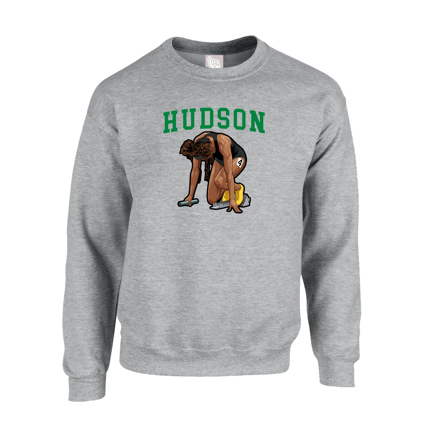 Fleece Crew — Shirsey in Grey