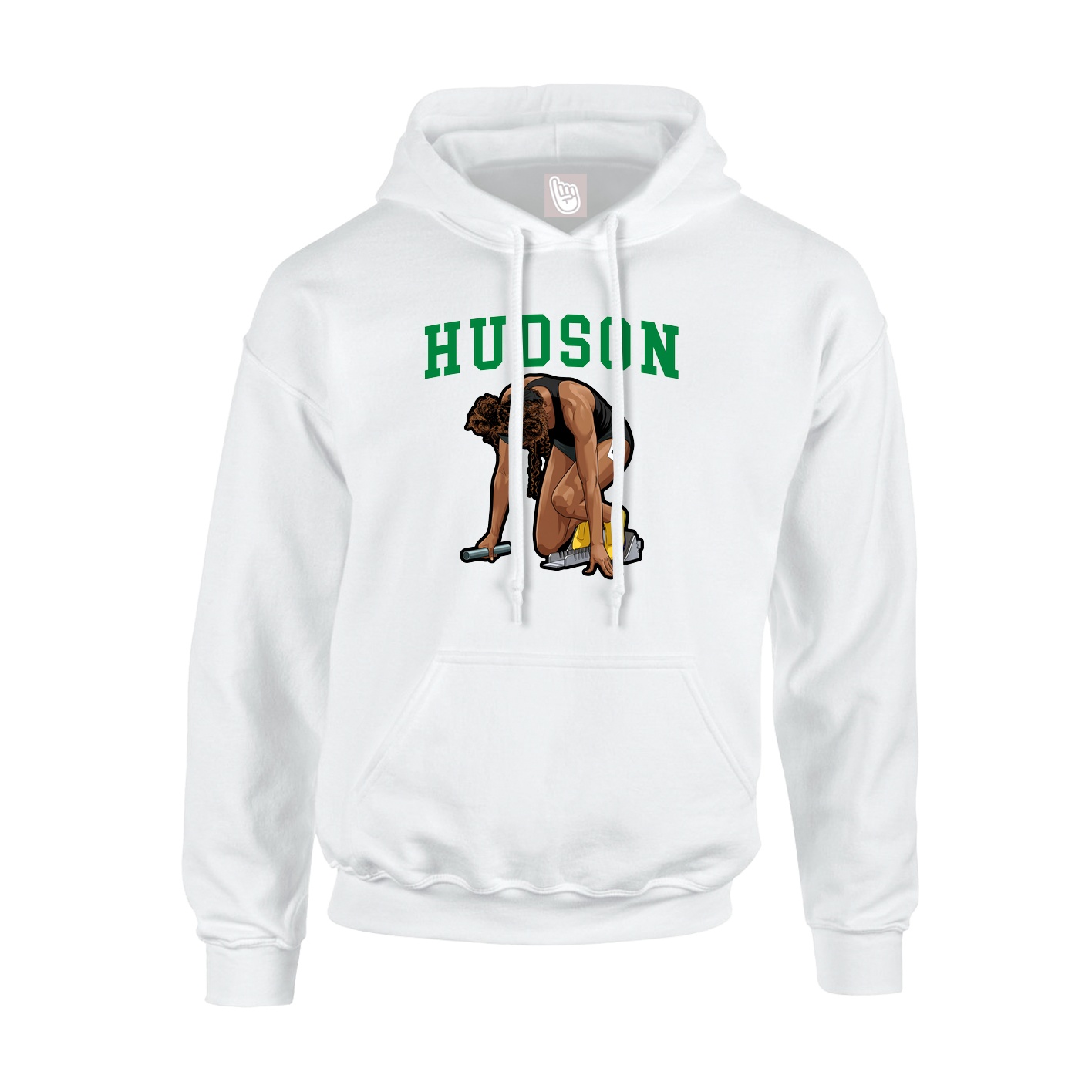 Youth Hoodie — Shirsey in White