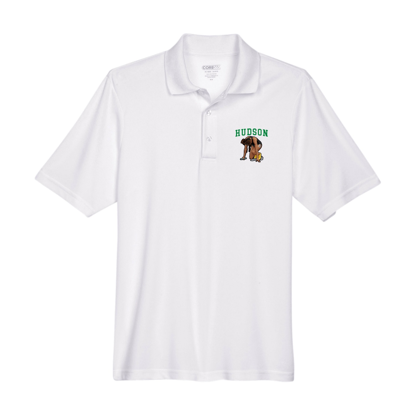 Performance Polo — Shirsey in White
