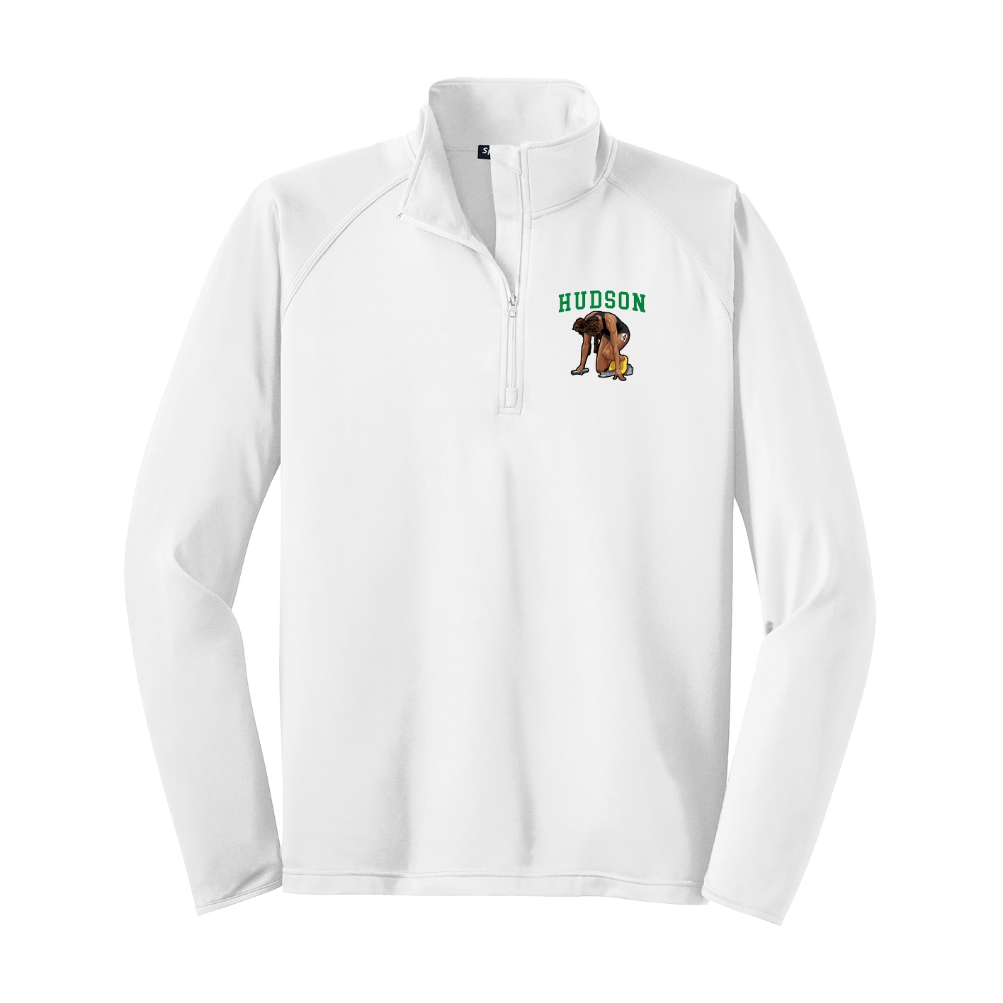Q-Zip Pullover — Shirsey in White