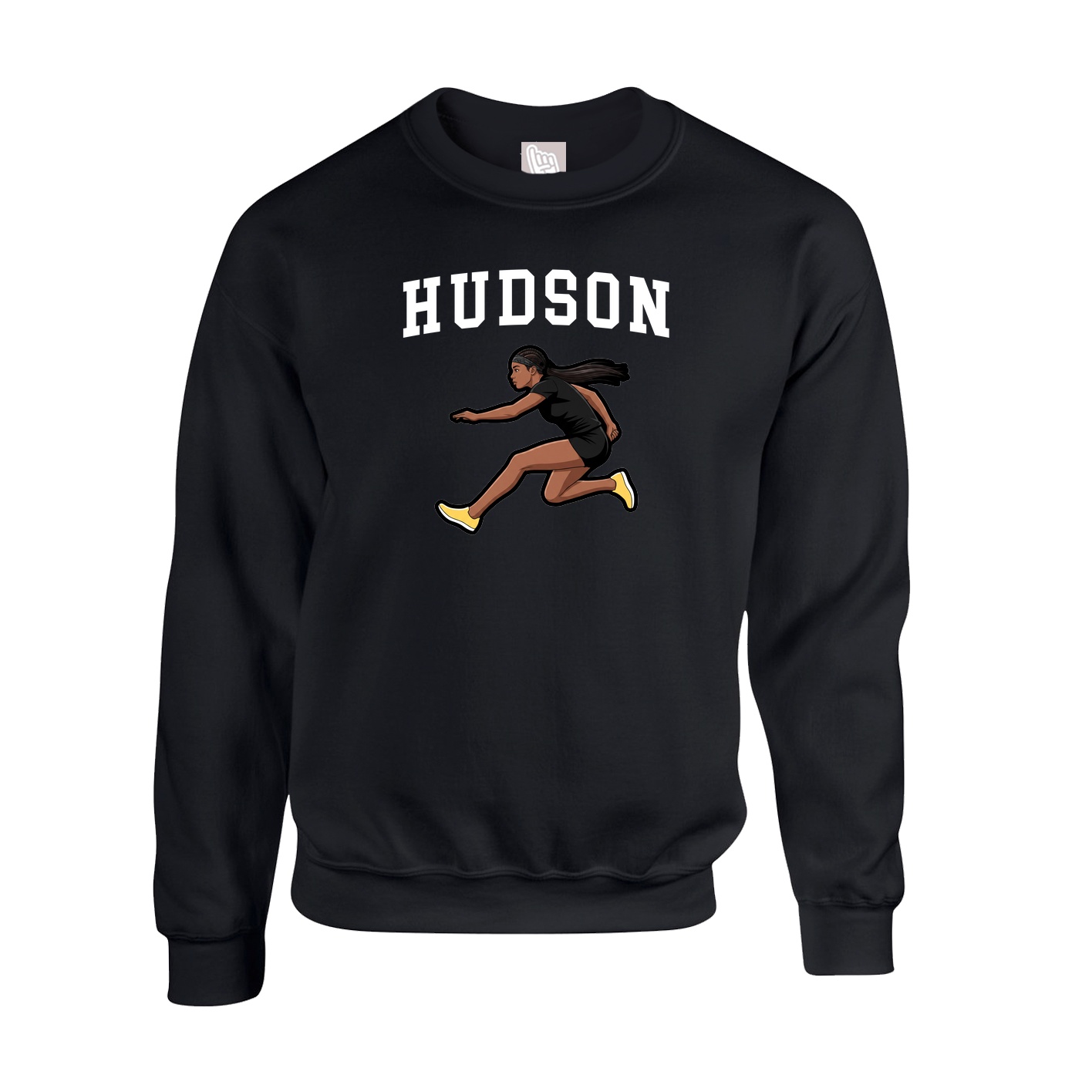 Fleece Crew — Shirsey in Black