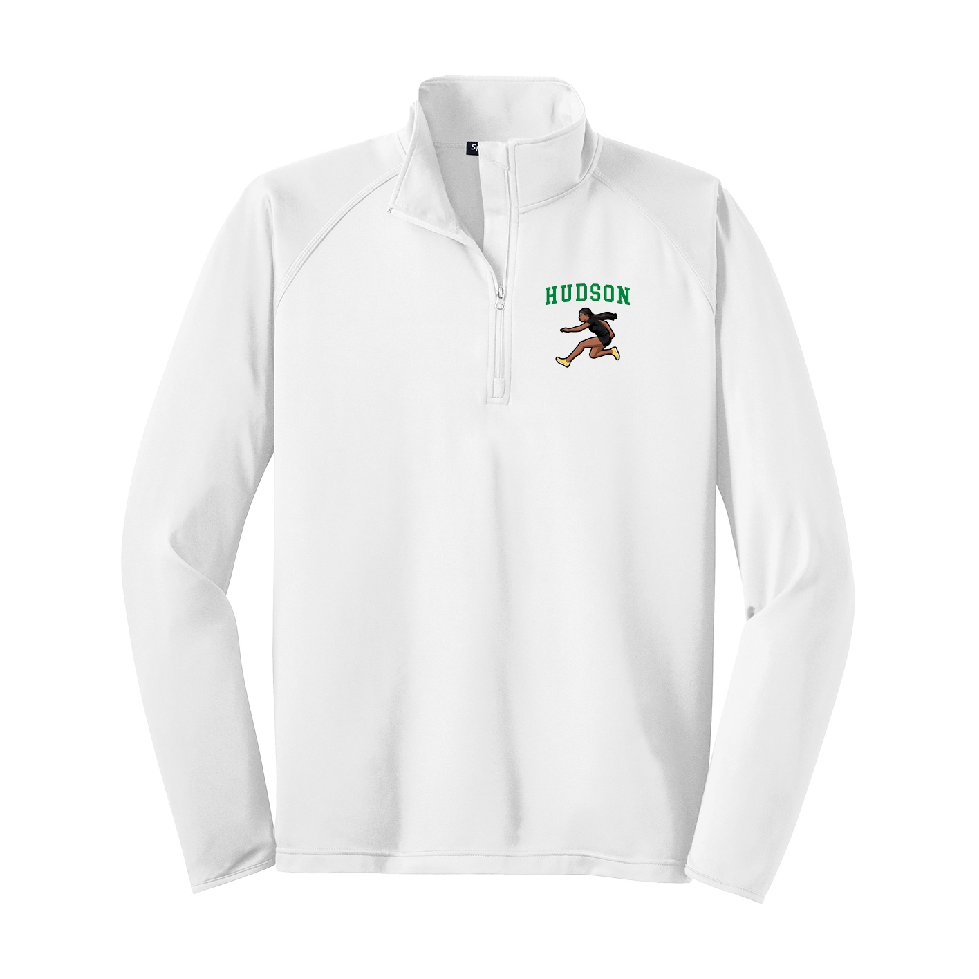 Q-Zip Pullover — Shirsey in White