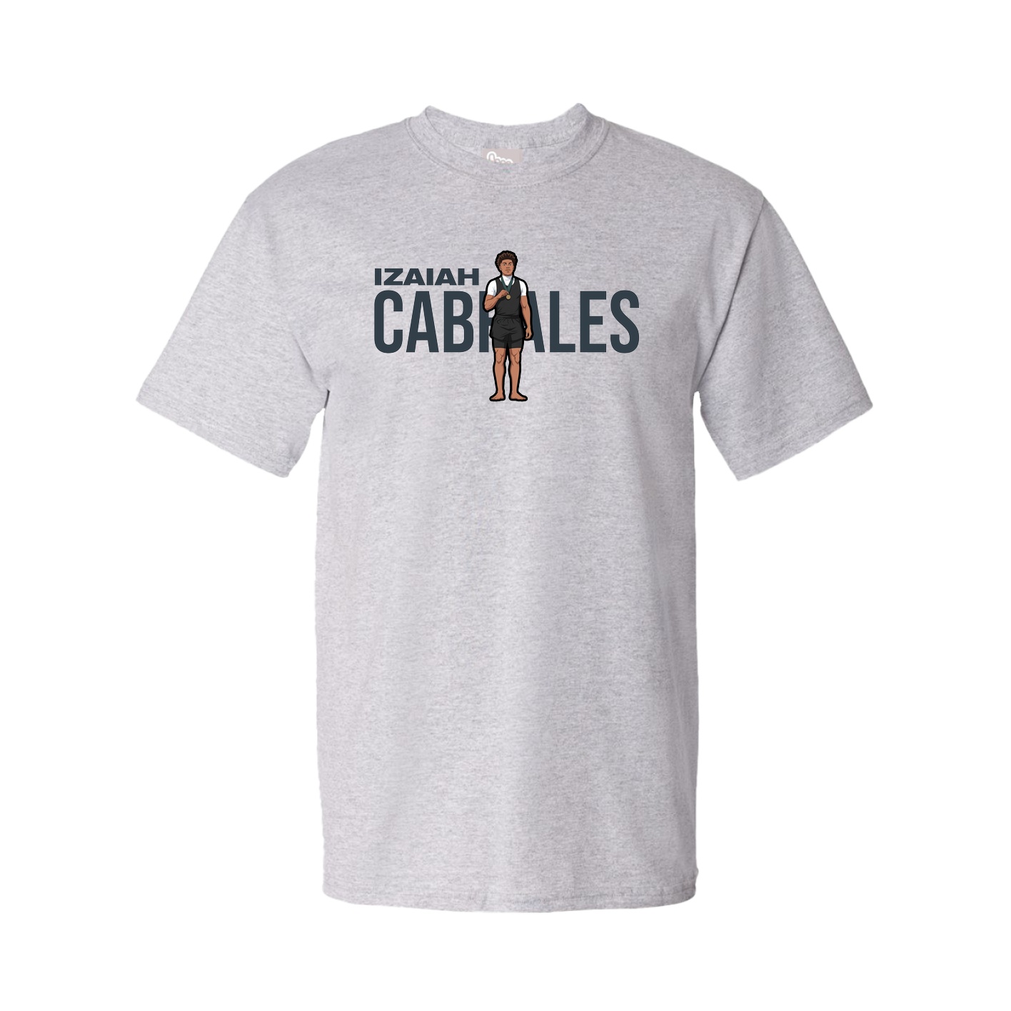 Youth Tee — Player Name in Grey