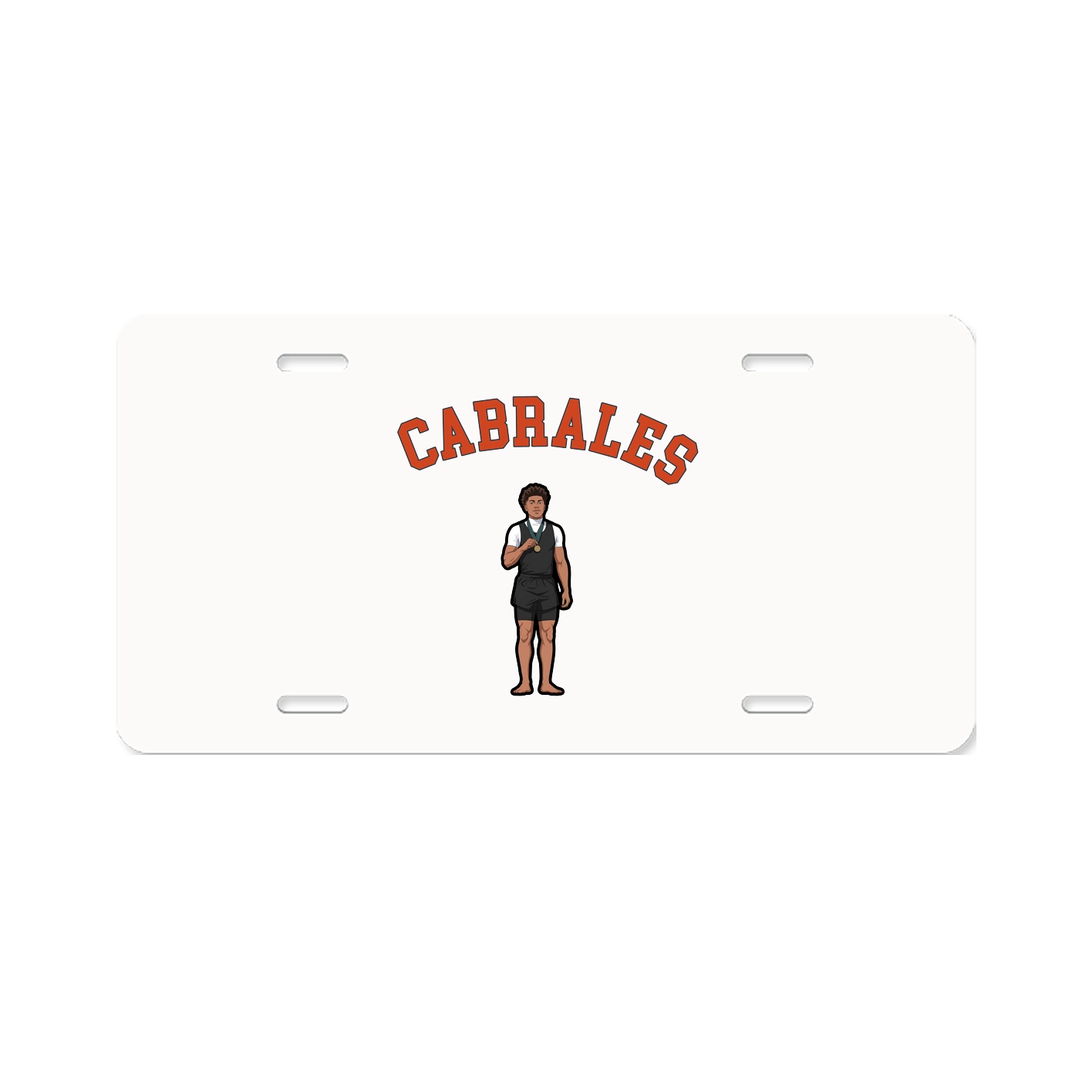 License Plate — Shirsey Arch in Classic
