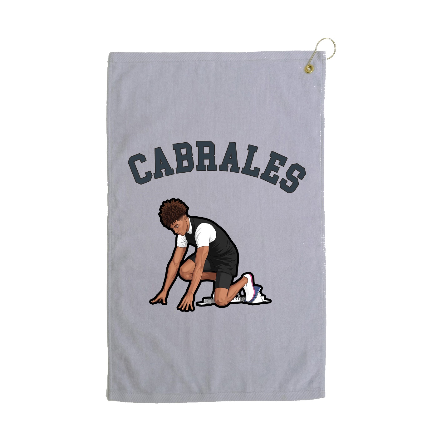 Golf Towel — Shirsey Arch in Grey