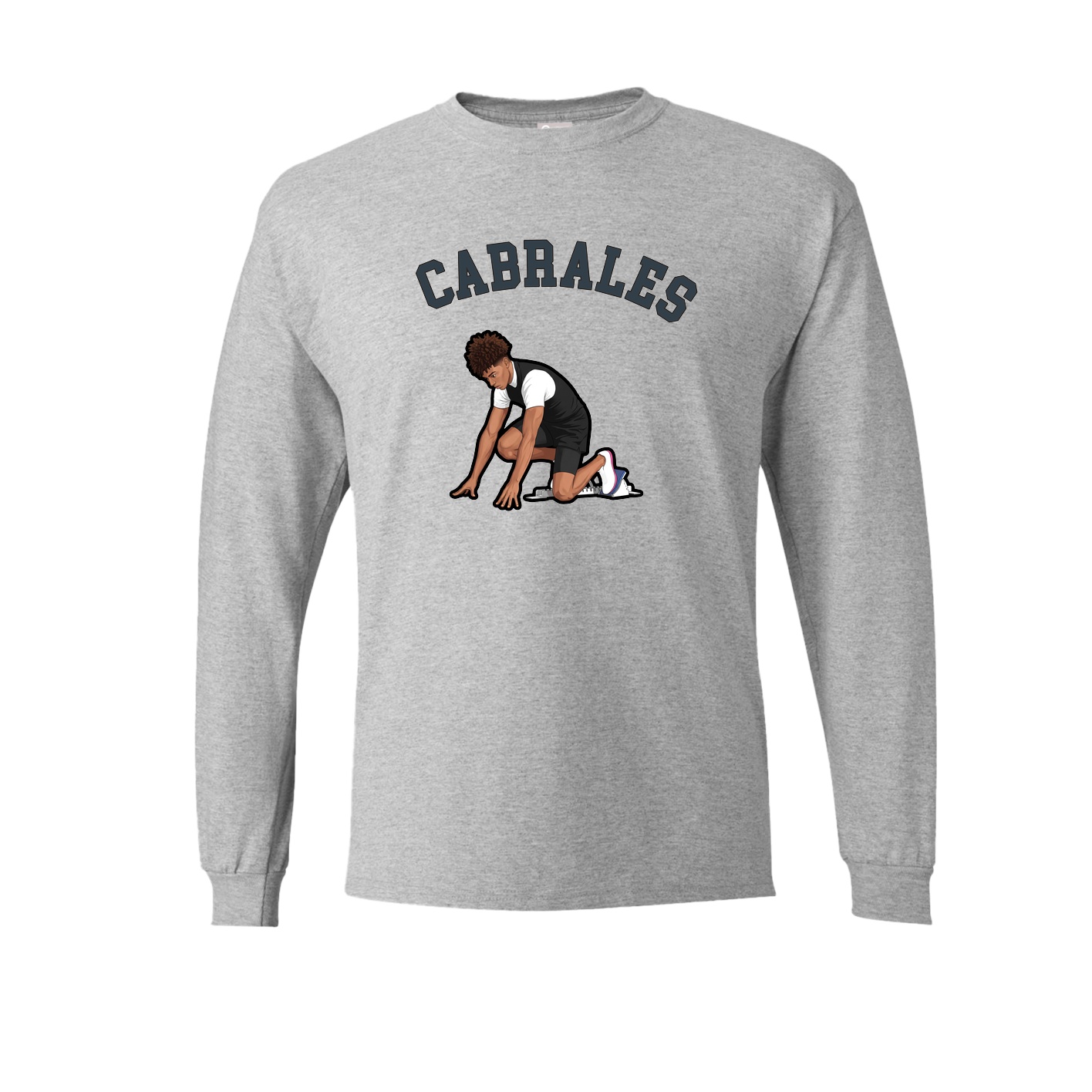 Long Sleeve Tee — Shirsey Arch in Grey