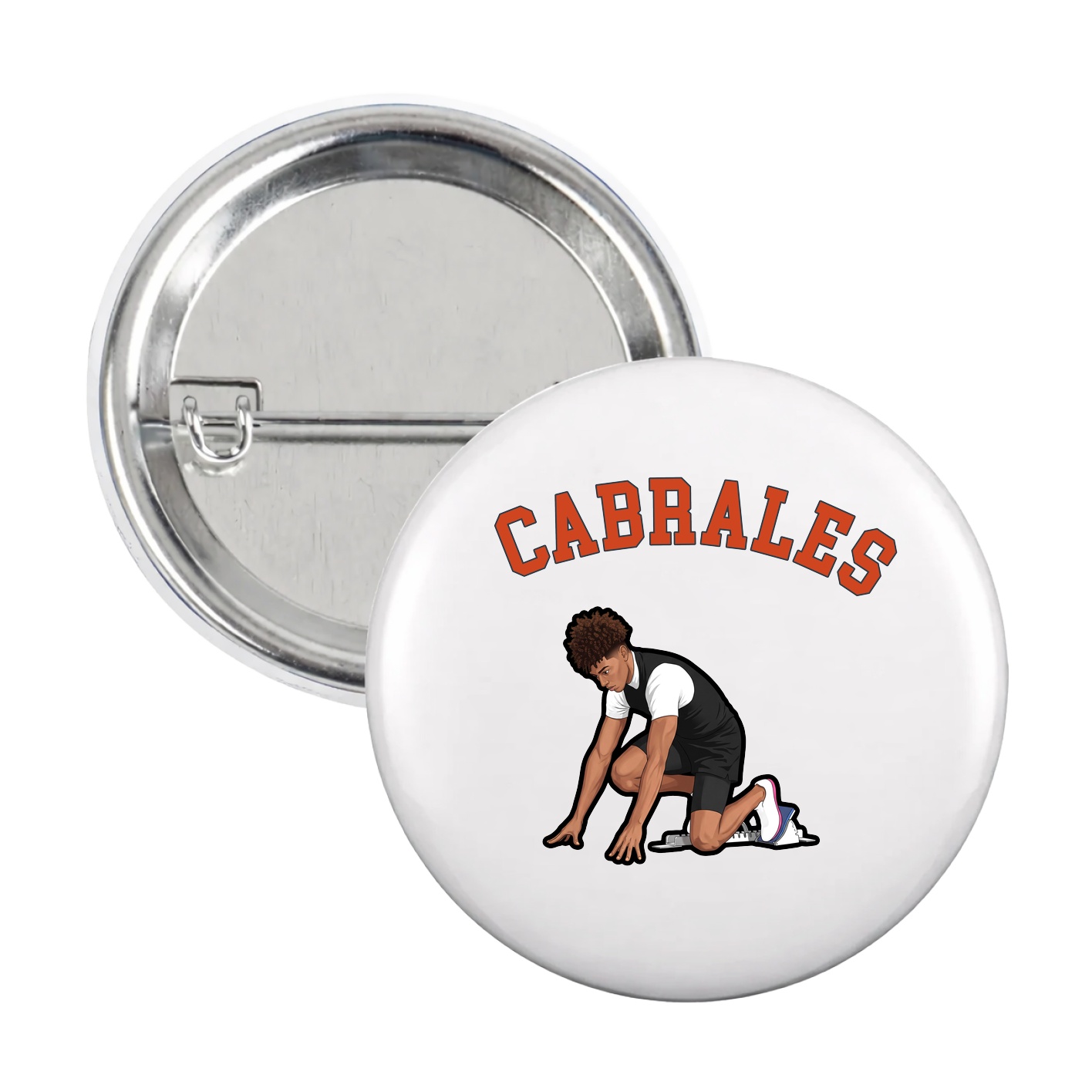 Game Day Button — Shirsey Arch in White