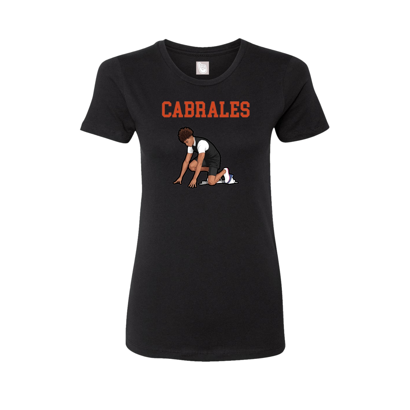 Fitted Women's Tee — Shirsey in Black