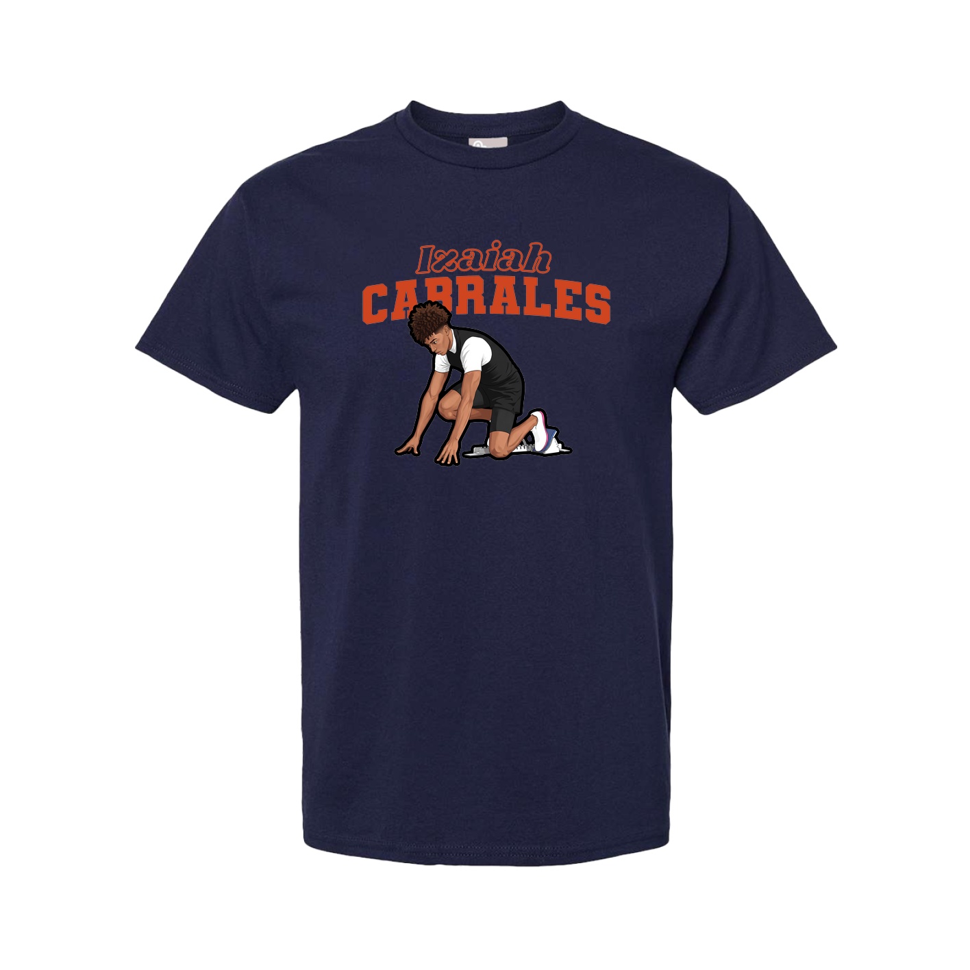 Tee — Name Arch in Navy