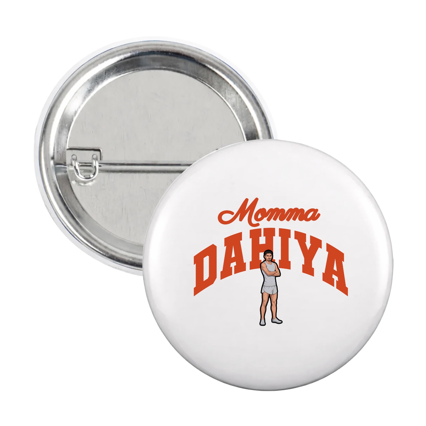 Game Day Button — Mothers Day Arch in White