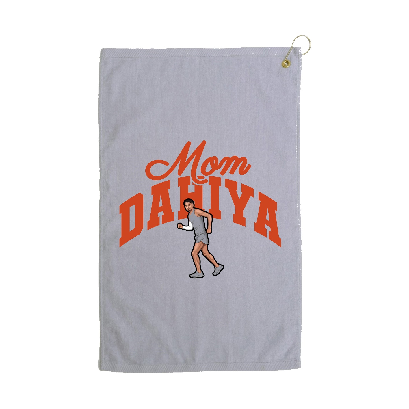 Golf Towel — Mothers Day Arch in Grey