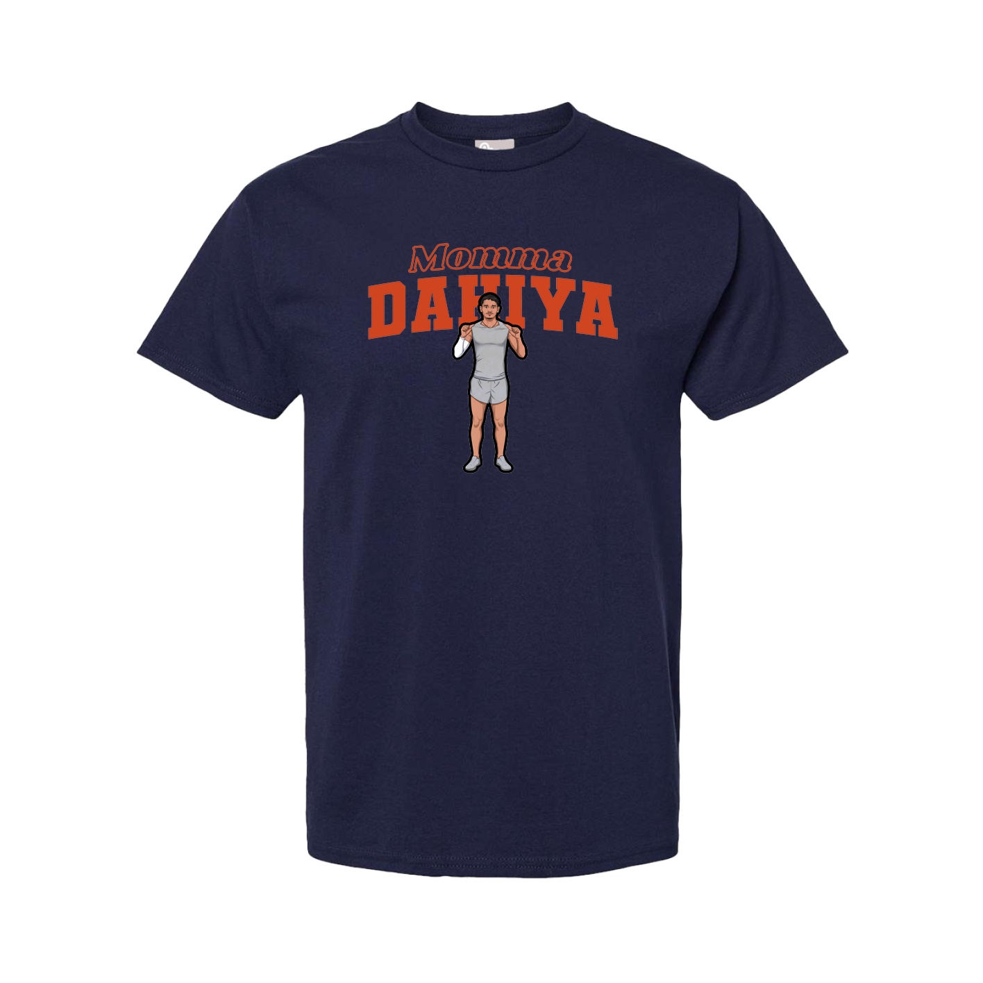 Youth Tee — Mothers Day Block in Navy