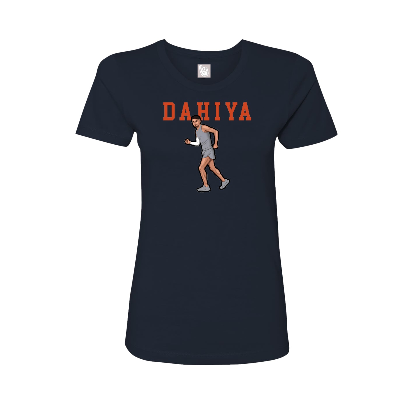 Fitted Women's Tee — Shirsey in Navy