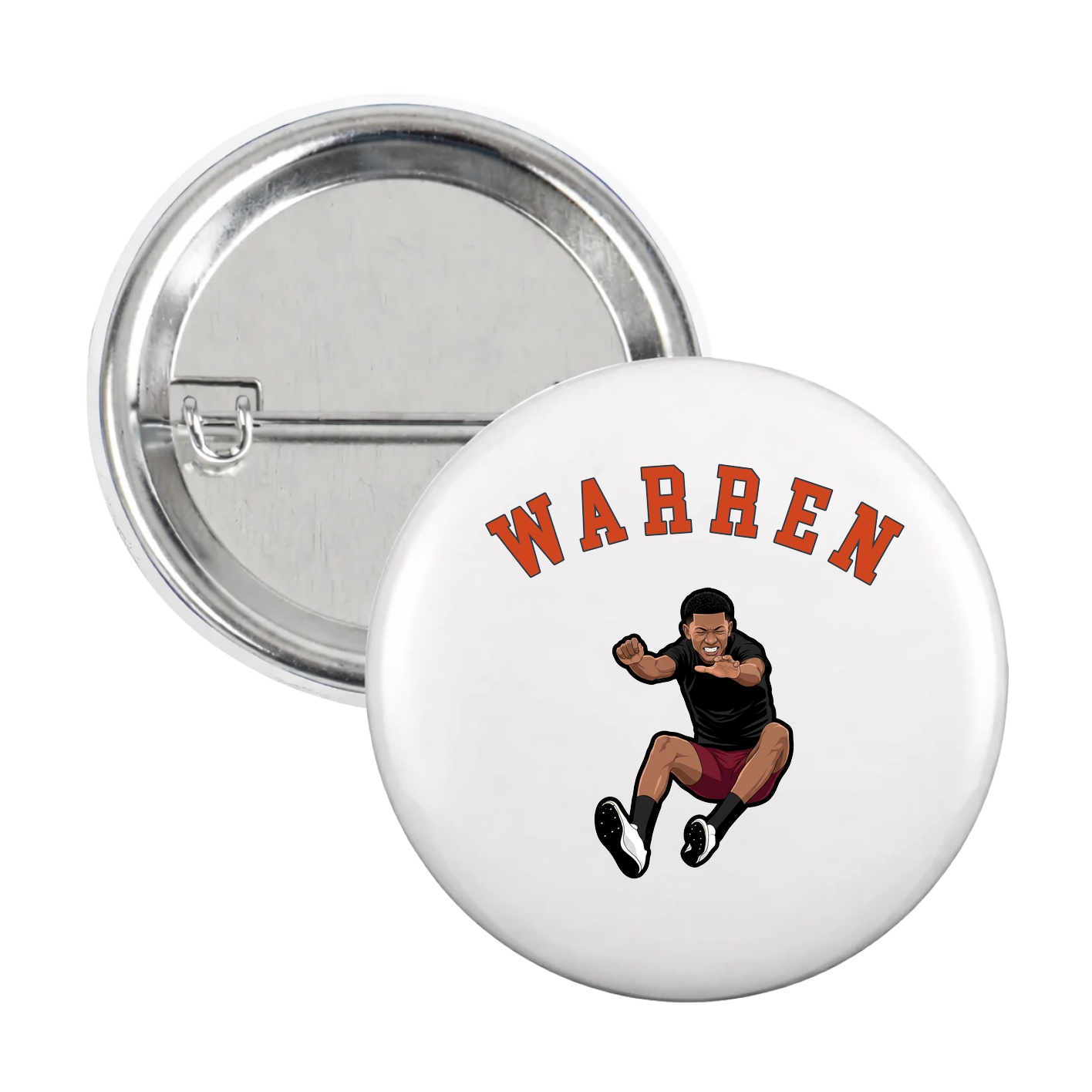 Game Day Button — Shirsey Arch in White
