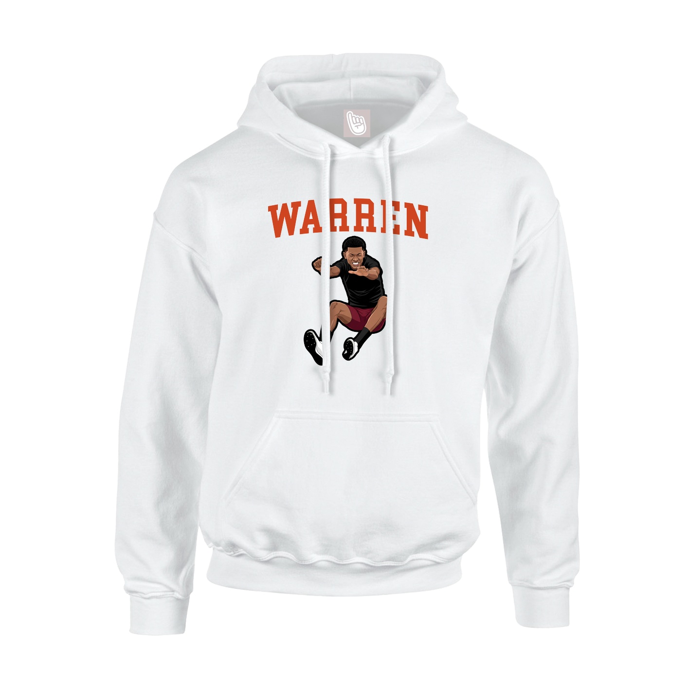 Hoodie — Shirsey in White
