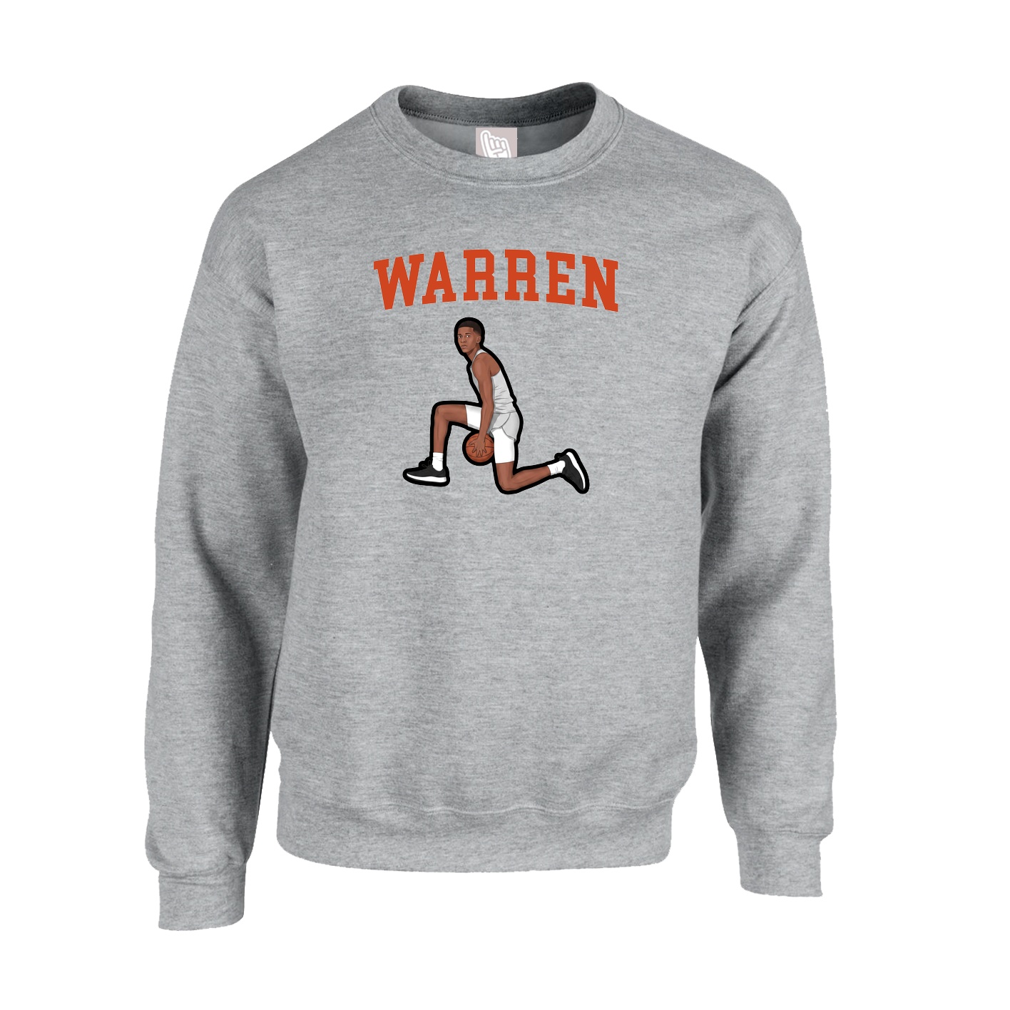 Fleece Crew — Shirsey in Grey