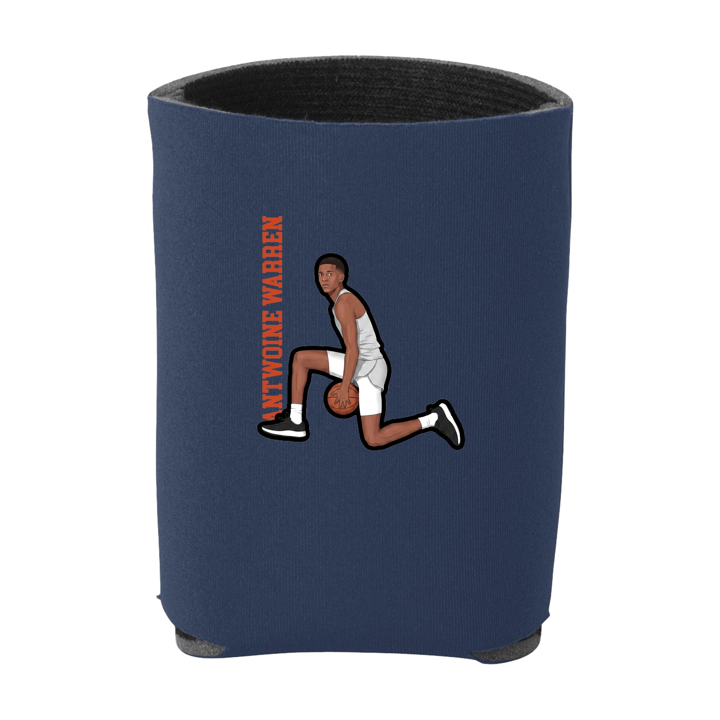 Can Holder — Name Vertical in Navy