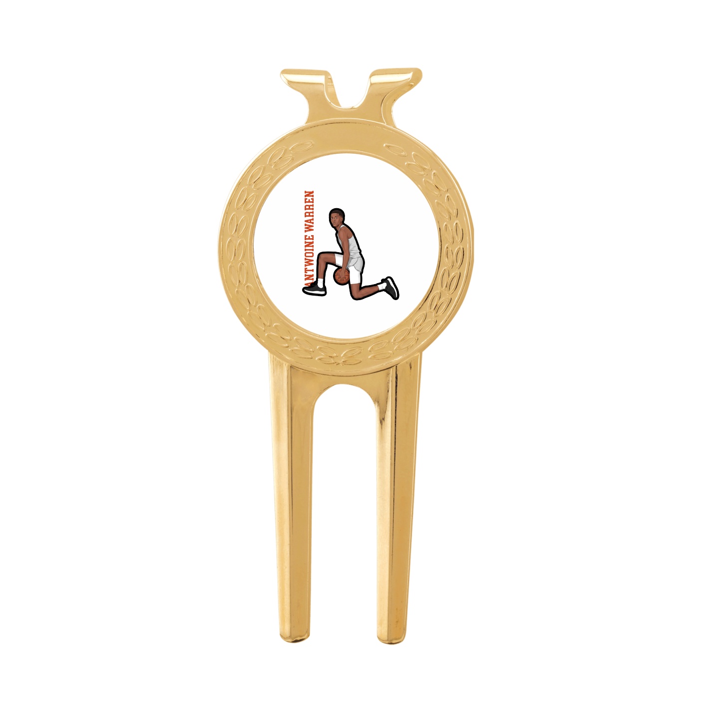 Divot Tool with Ball Marker — Name Vertical in Classic