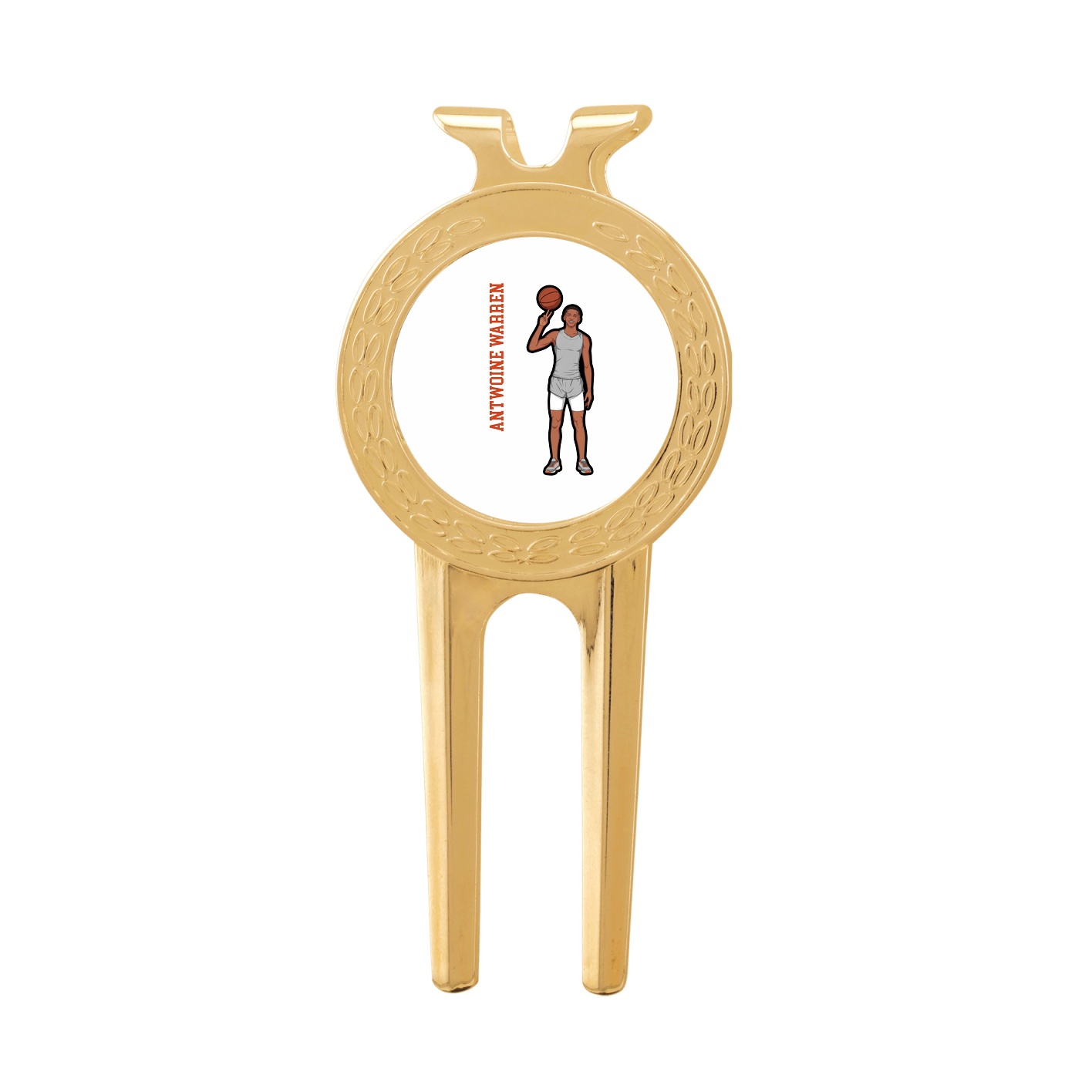 Divot Tool with Ball Marker — Name Vertical in Classic