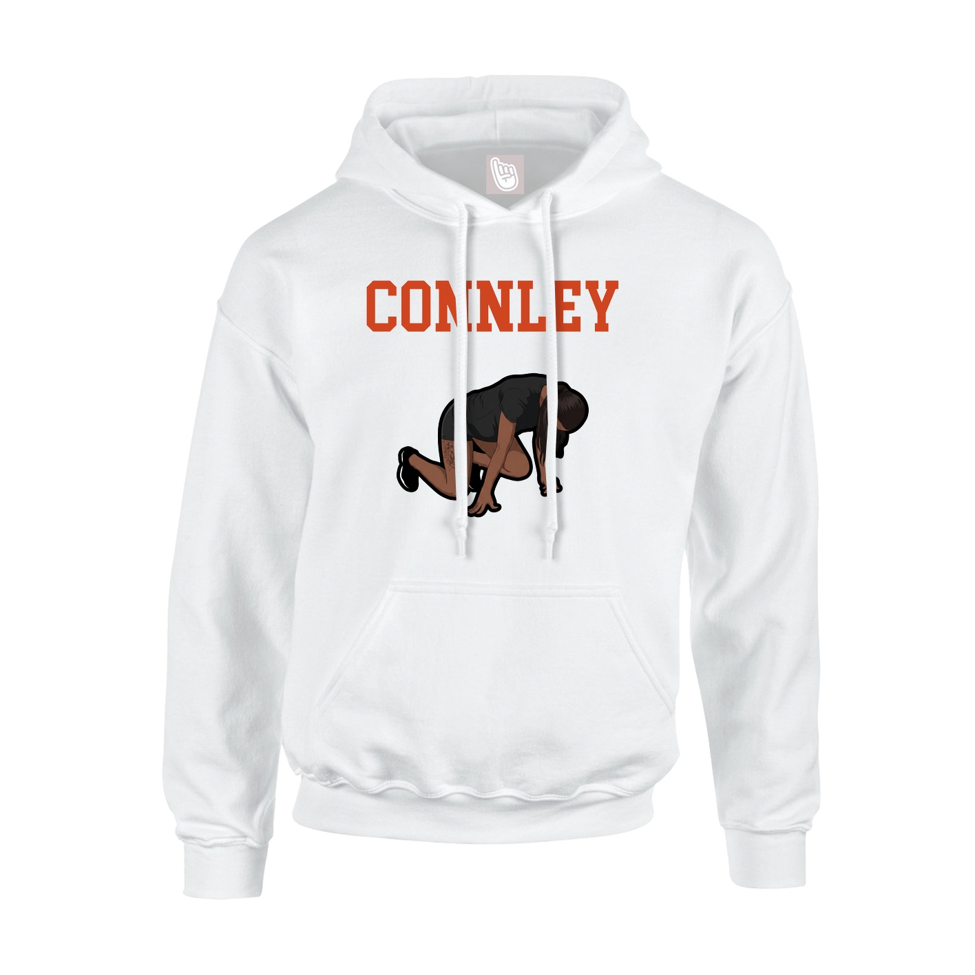 Hoodie — Shirsey in White