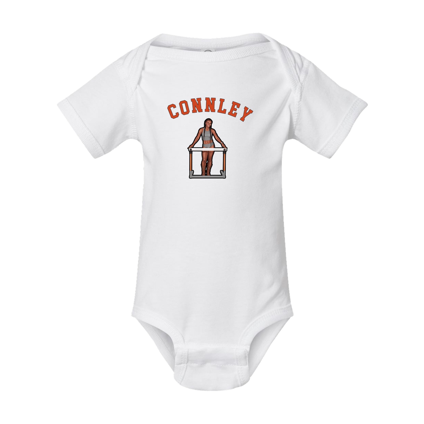Baby Onesie — Shirsey Arch in White