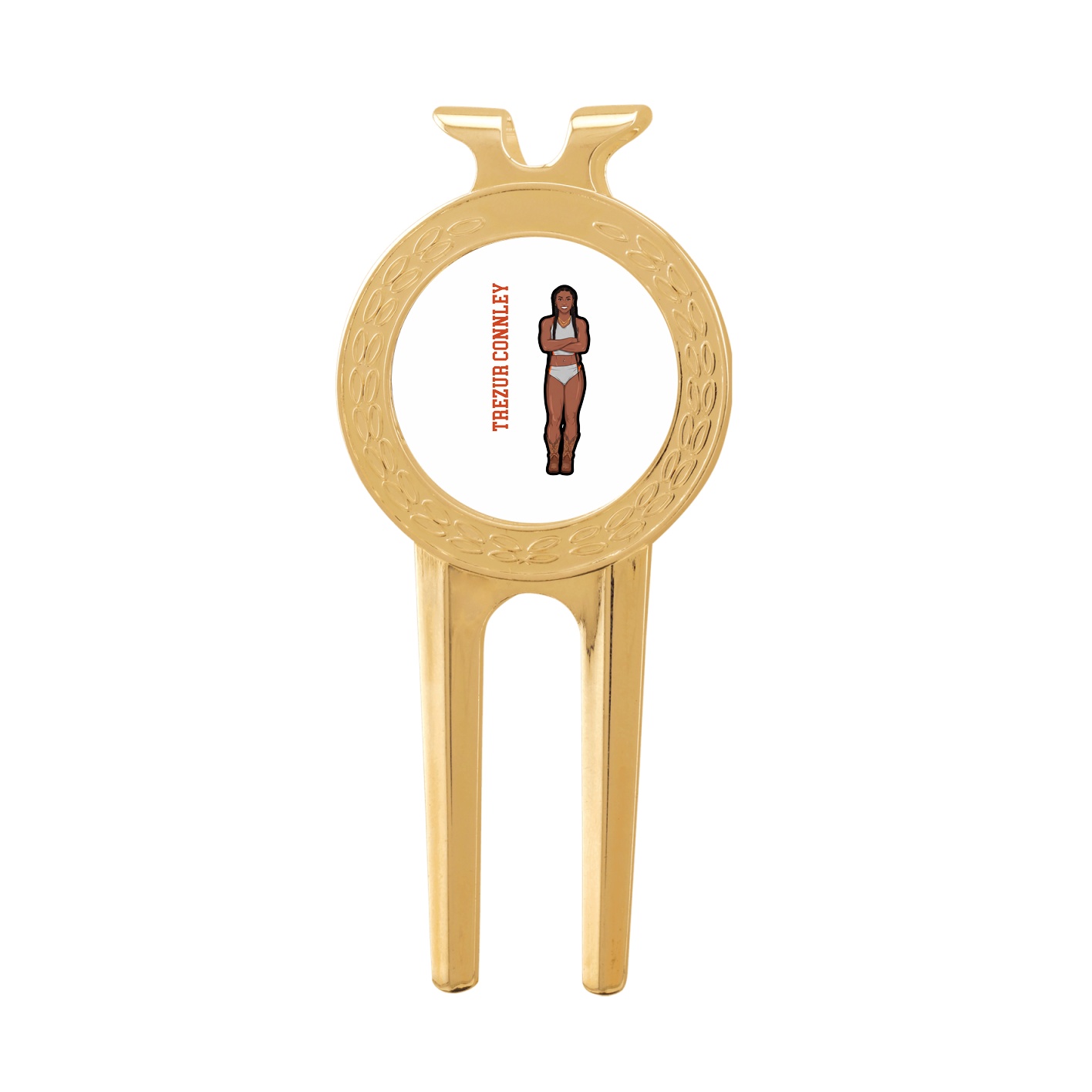 Divot Tool with Ball Marker — Name Vertical in Classic
