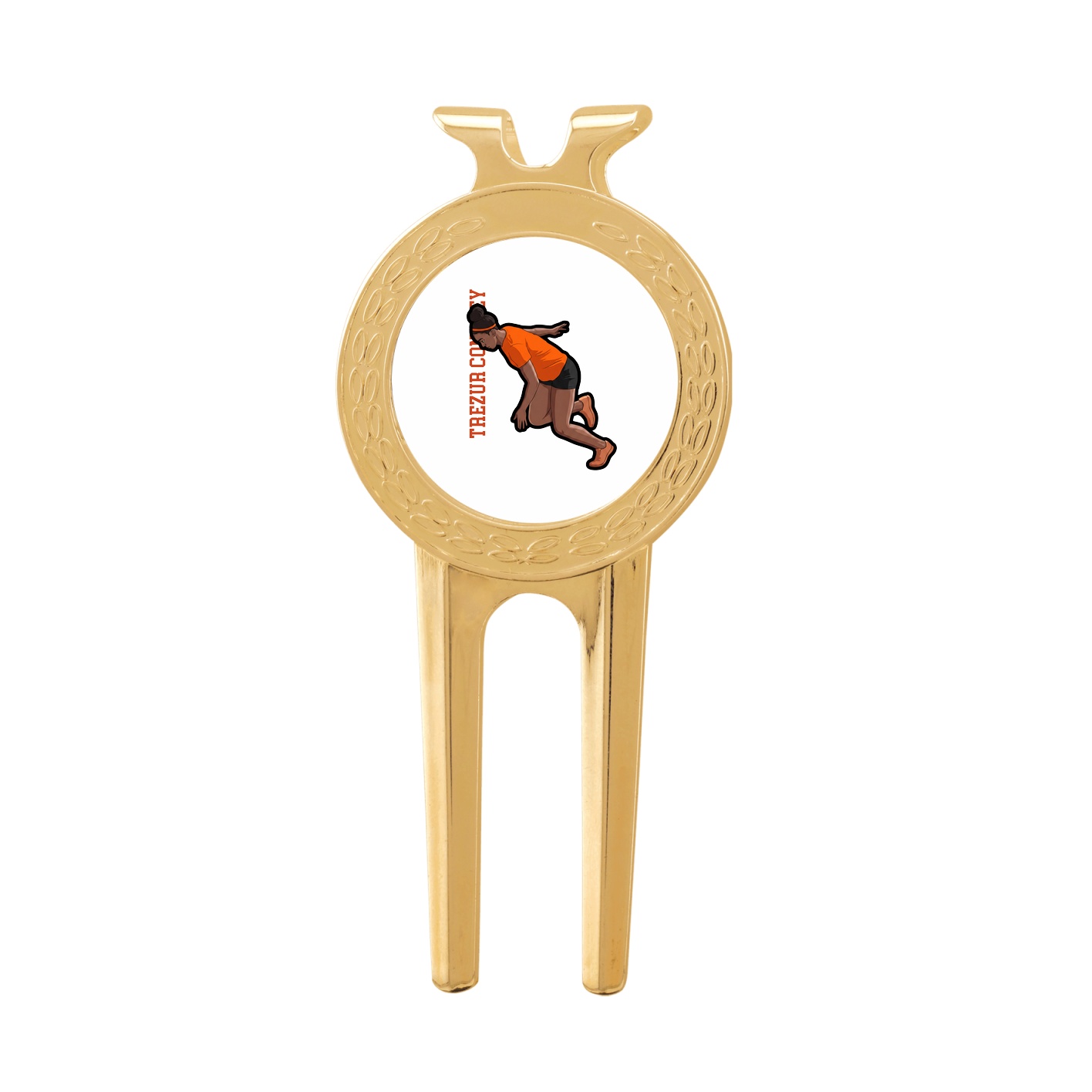 Divot Tool with Ball Marker — Name Vertical in Classic