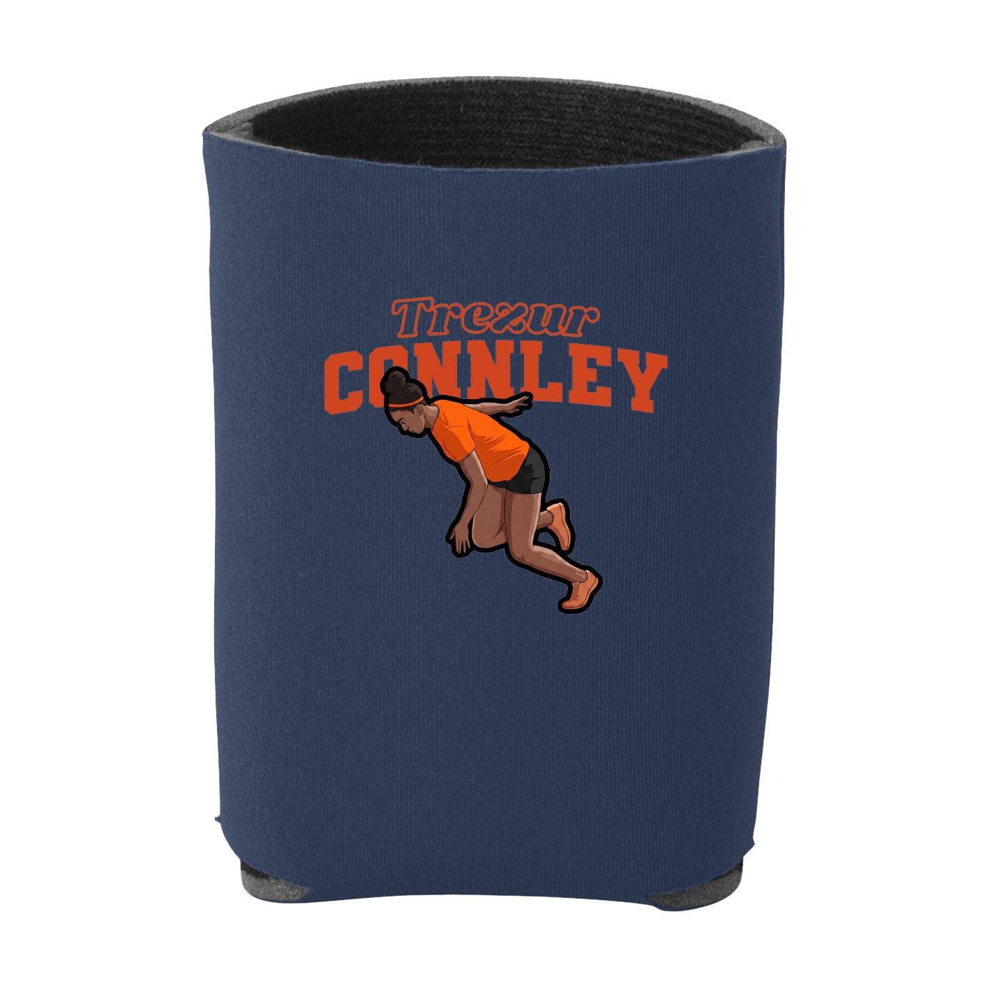 Can Holder — Name Arch in Navy