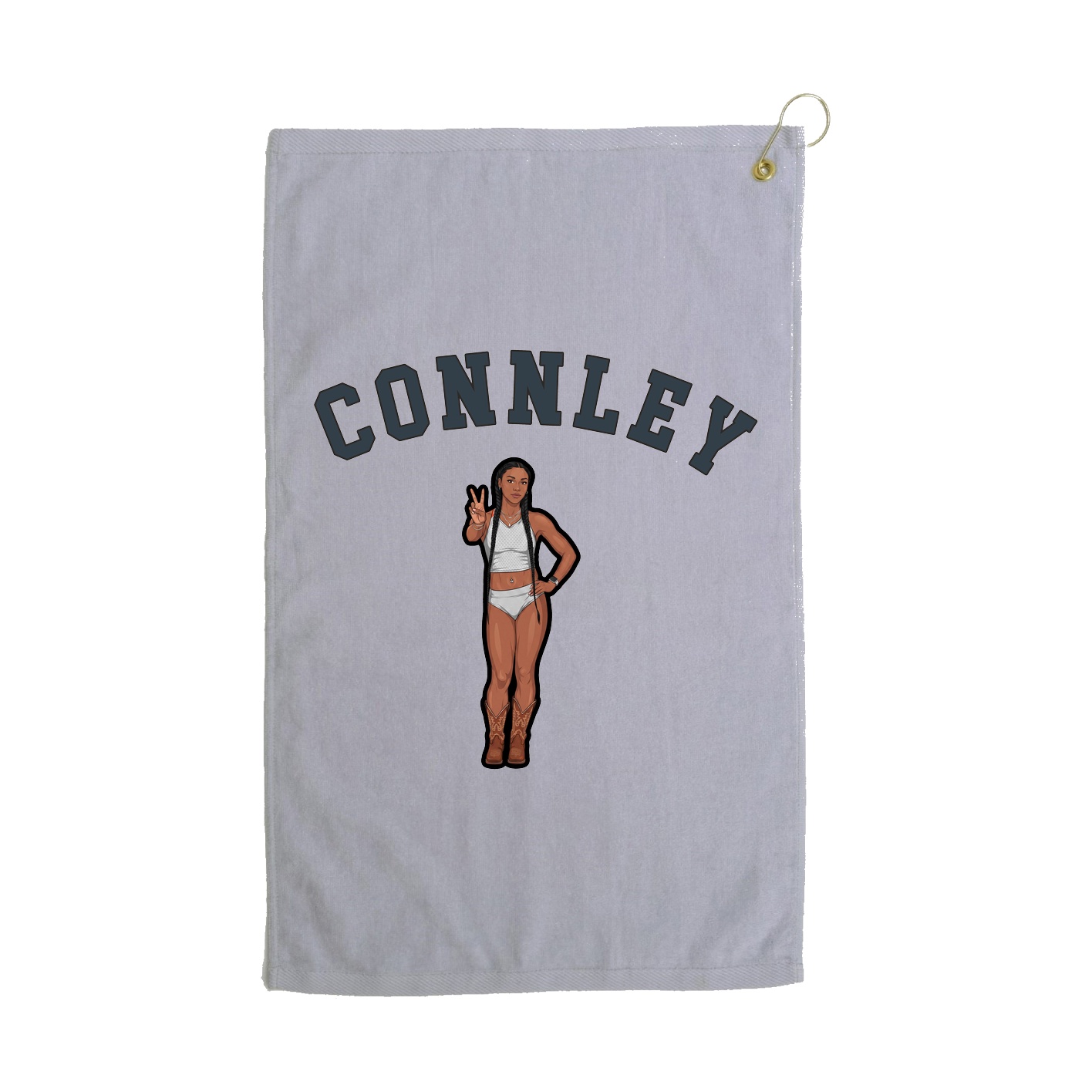 Golf Towel — Shirsey Arch in Grey