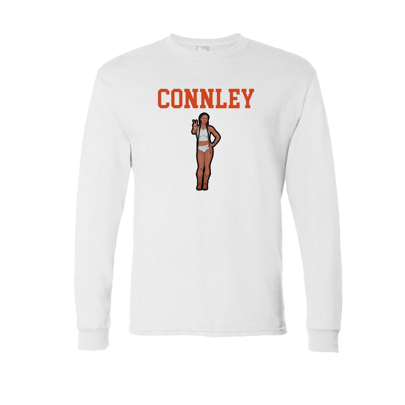 Long Sleeve Tee — Shirsey in White